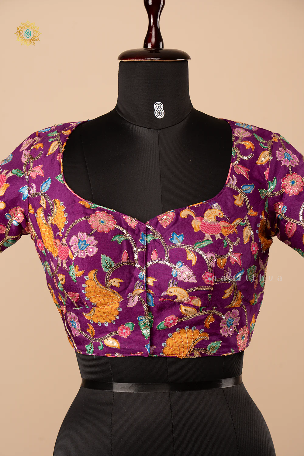 Gold Zari Brocade Blouse