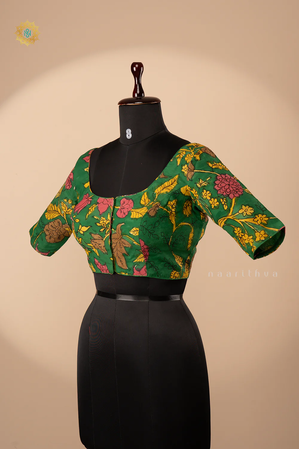 Black Cotton Everyday Blouse
