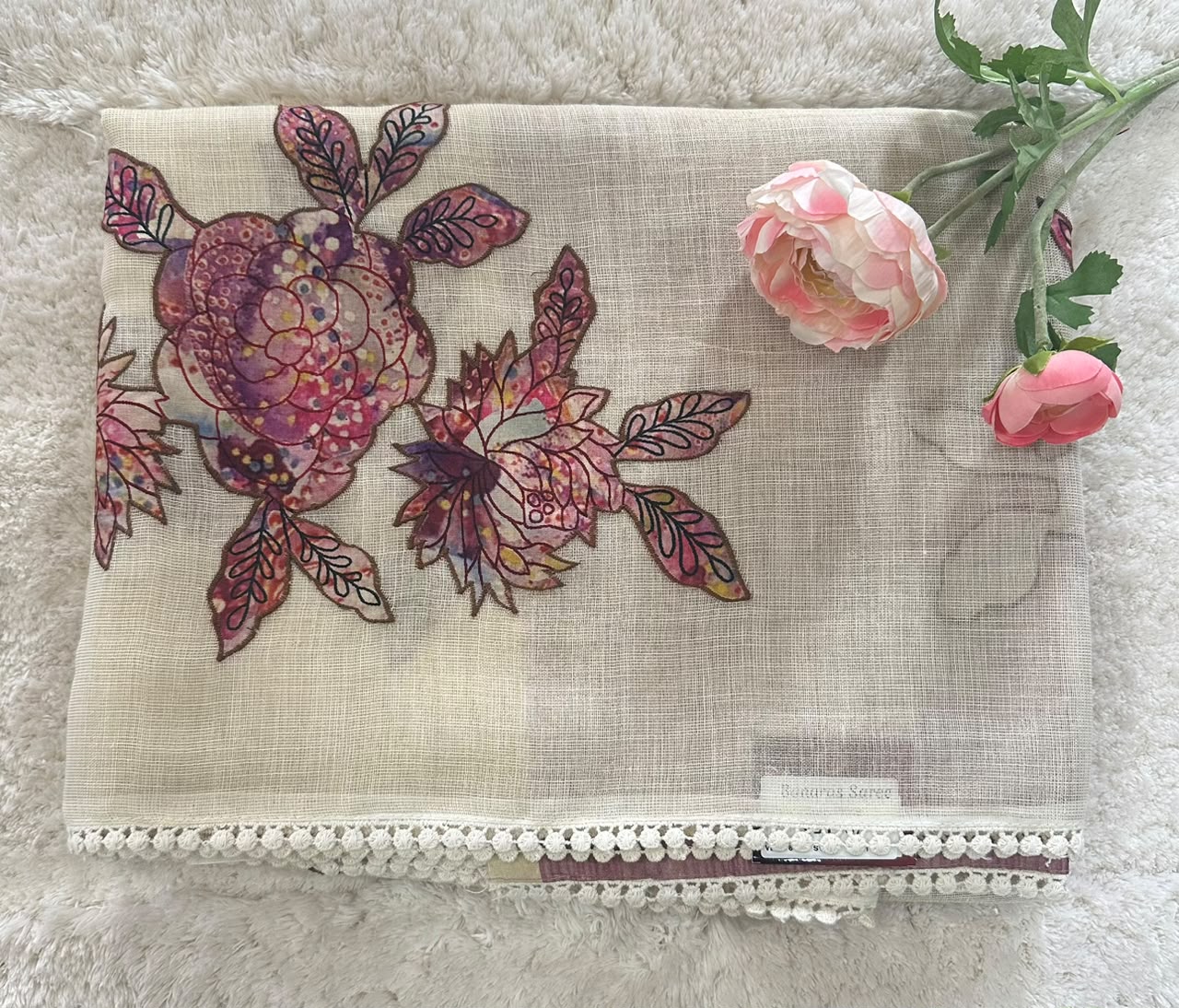 Cotton Linen  Sarees