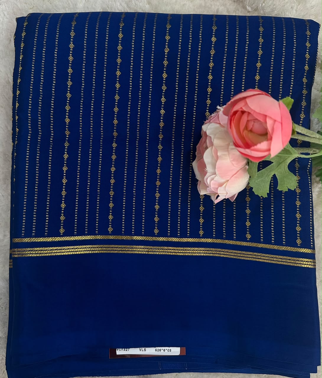 Pure Mysore Silk Crepe Saree