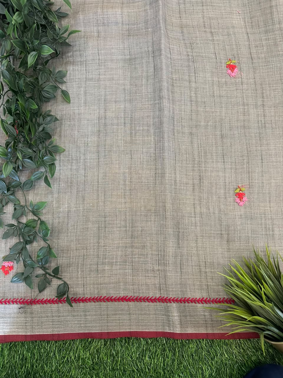 Cotton Linen  Sarees