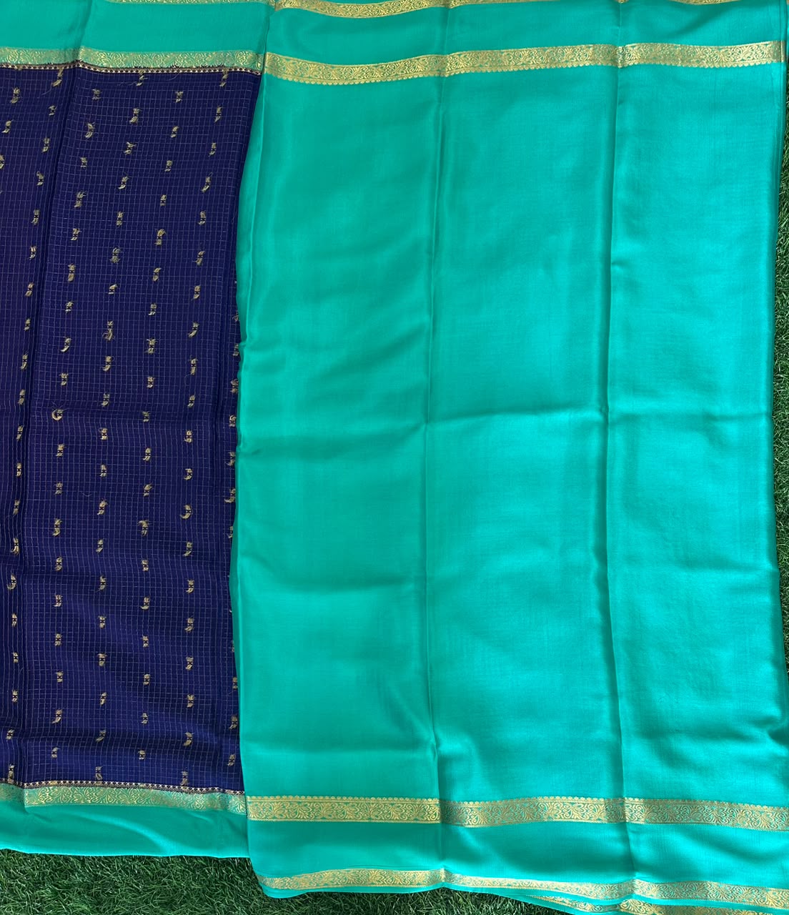 Pure Mysore Silk Crepe Saree image 3