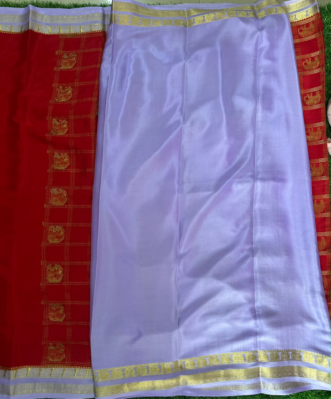 Pure Mysore Silk Crepe Saree image 2