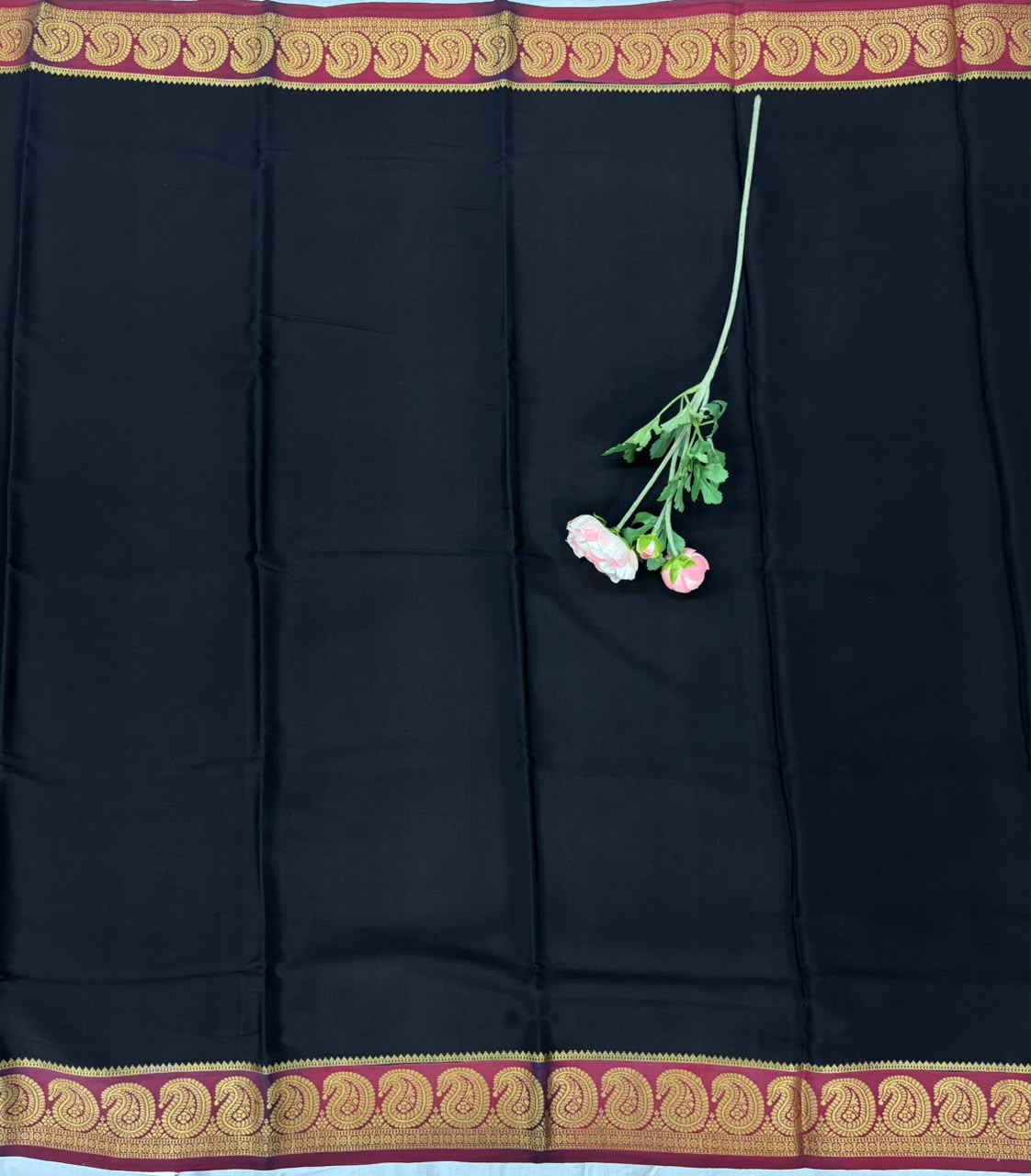 Pure Mysore Silk Crepe Saree image 2