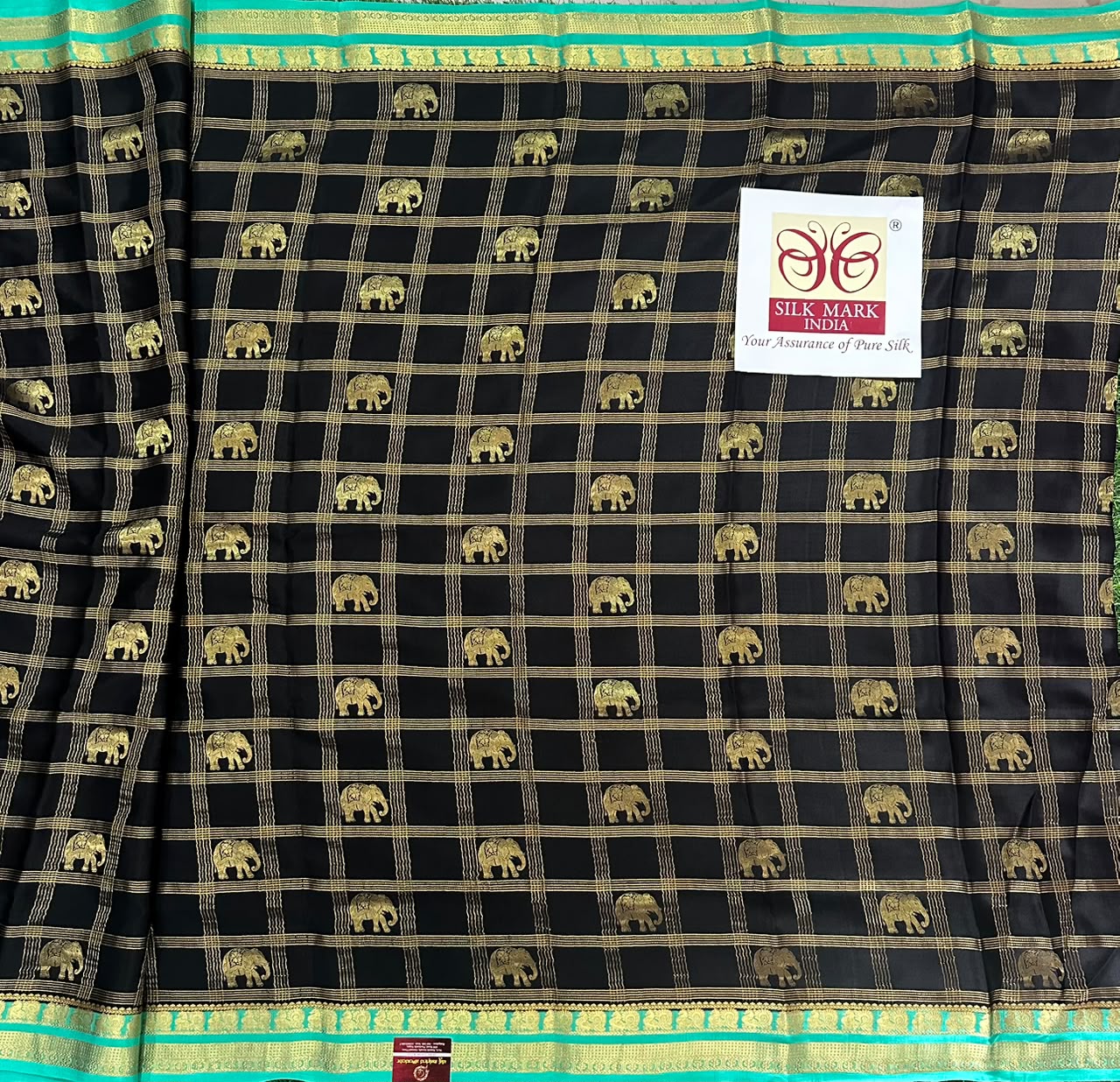 Pure Mysore Silk Crepe Saree image 4