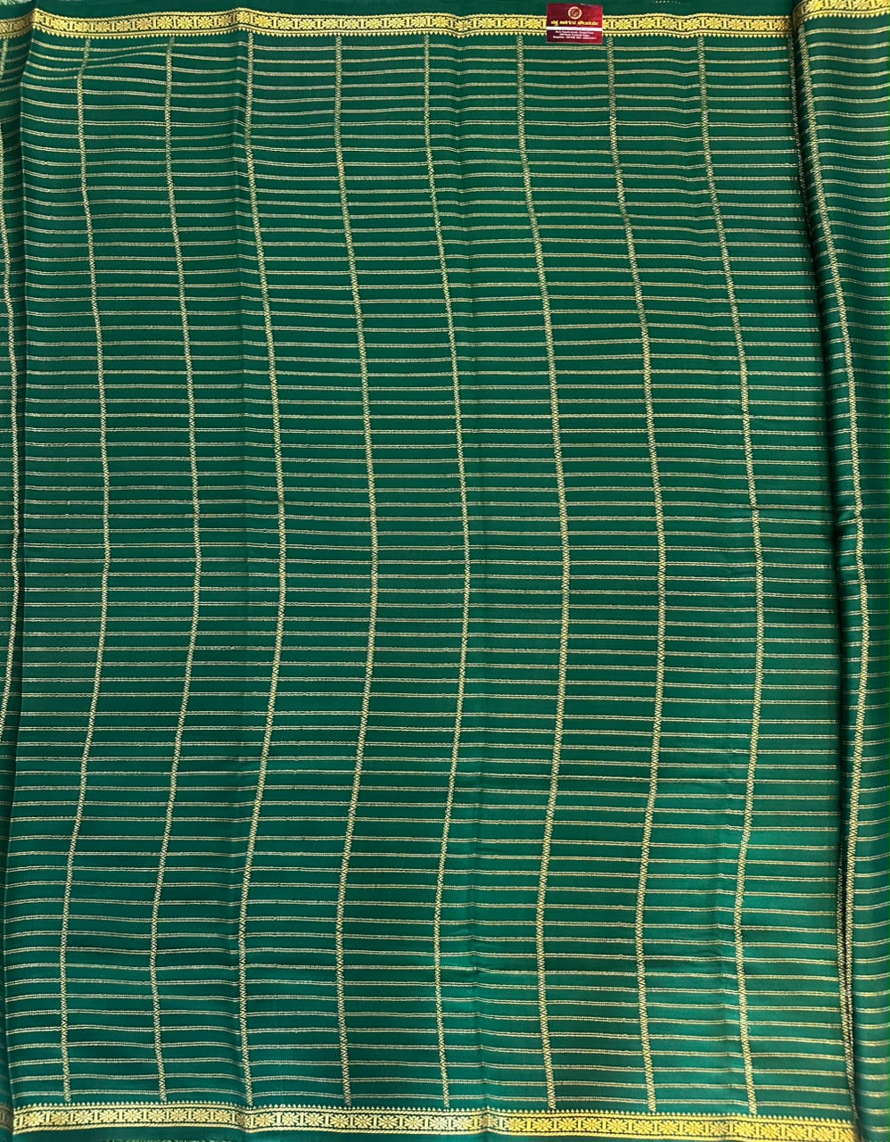 Pure Mysore Silk Crepe Saree image 2