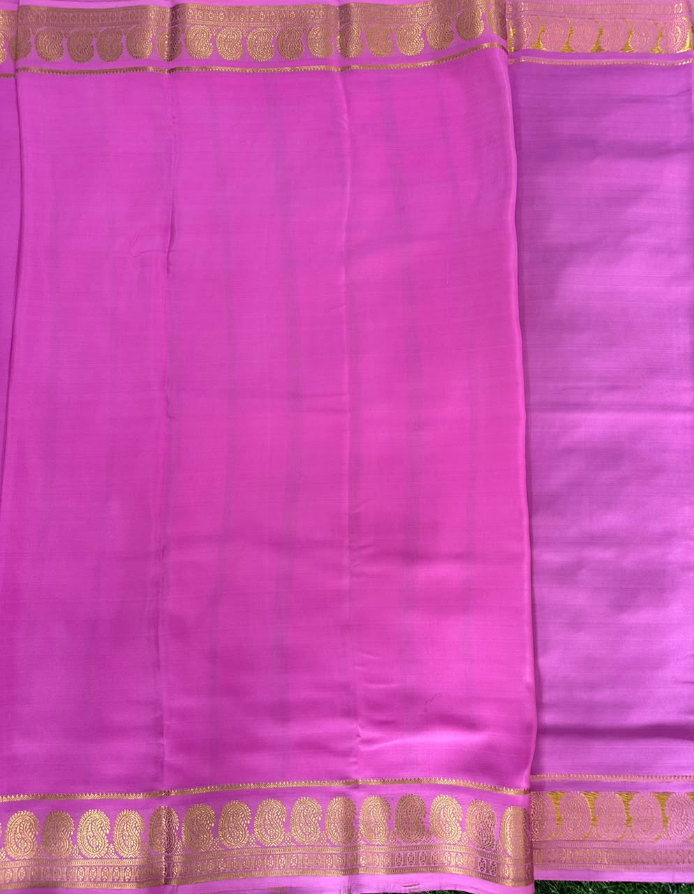 Pure Mysore Silk Crepe Saree image 4