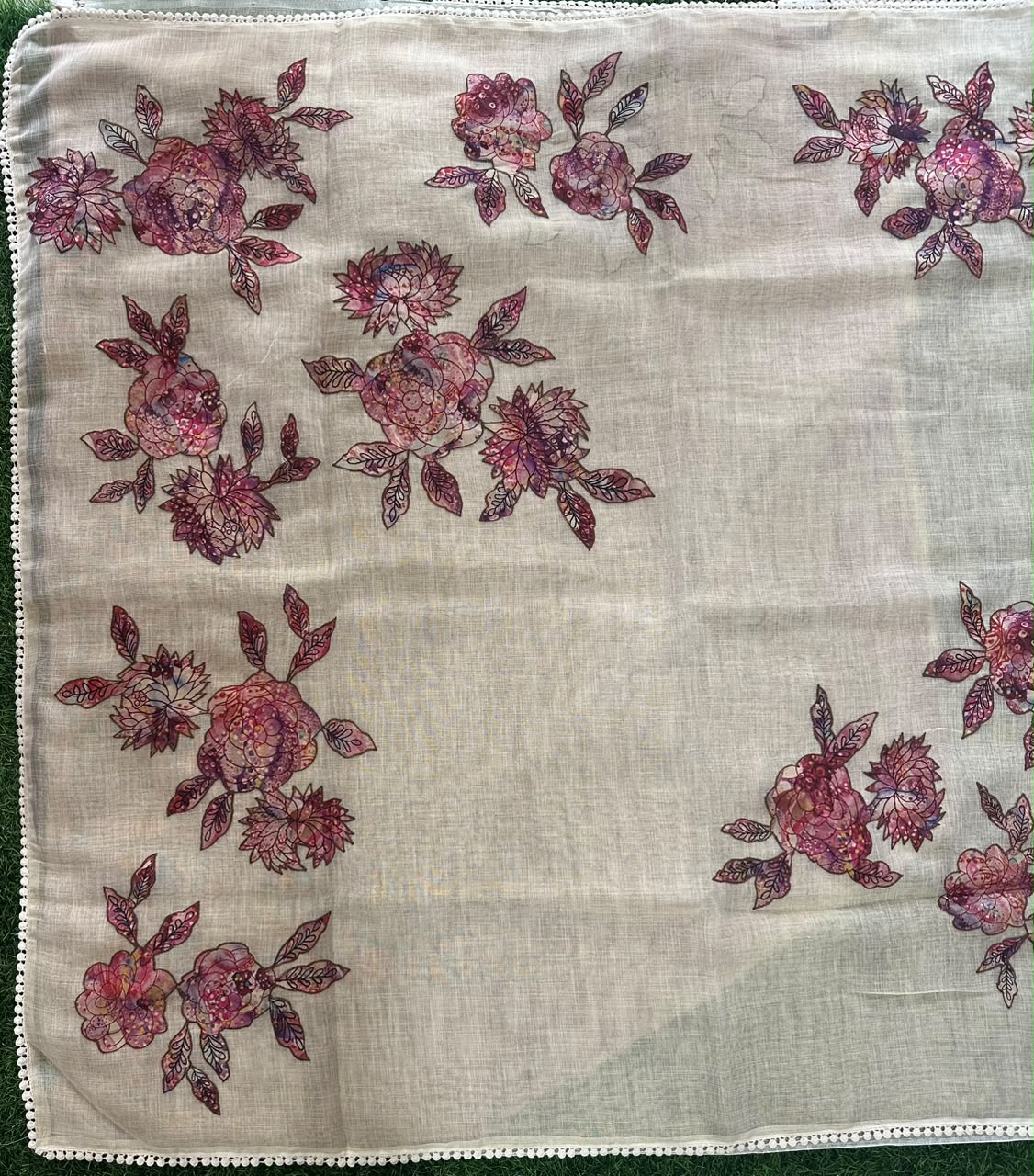 Cotton Linen  Sarees image 4