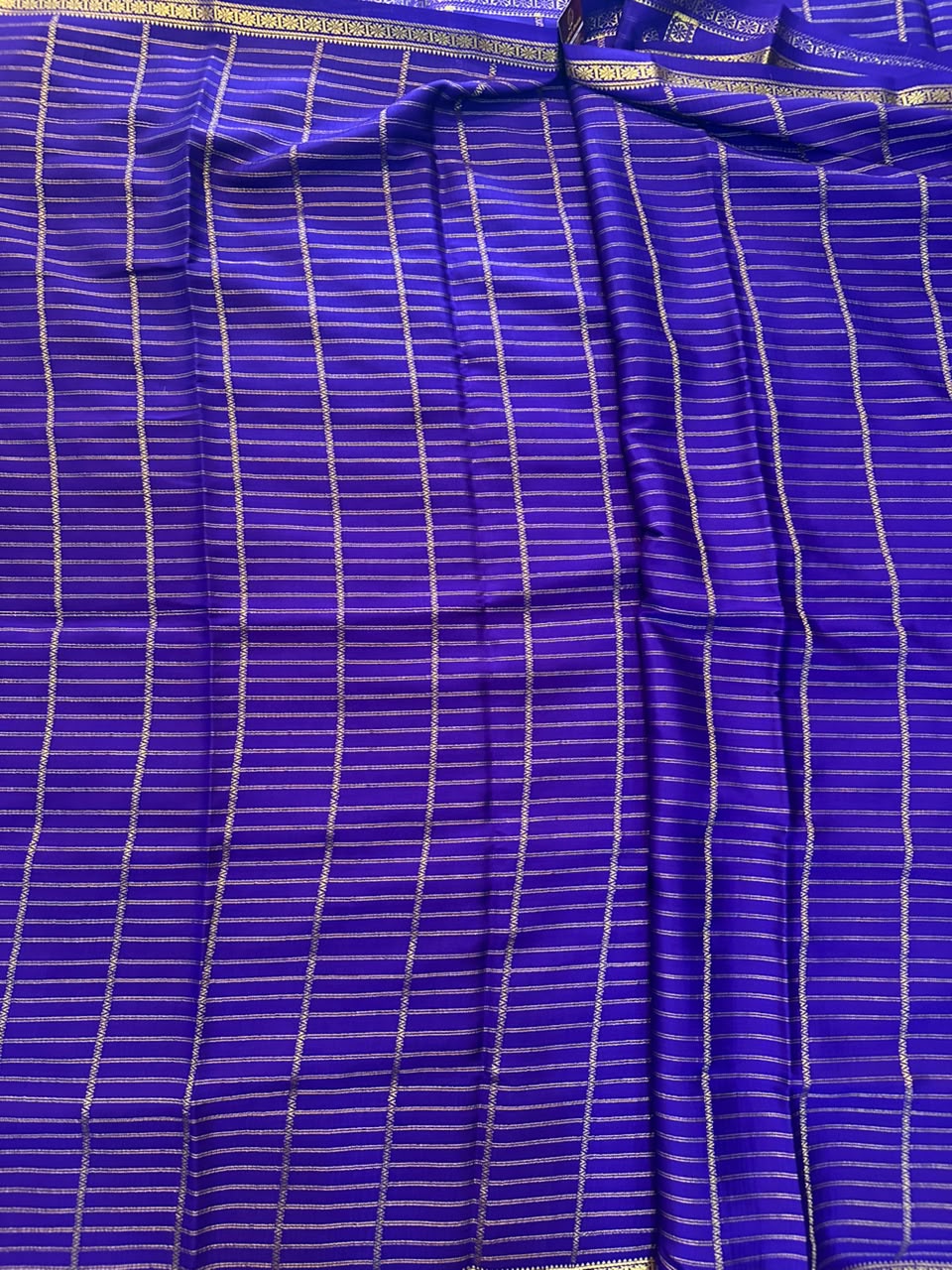 Pure Mysore Silk Crepe Saree image 3