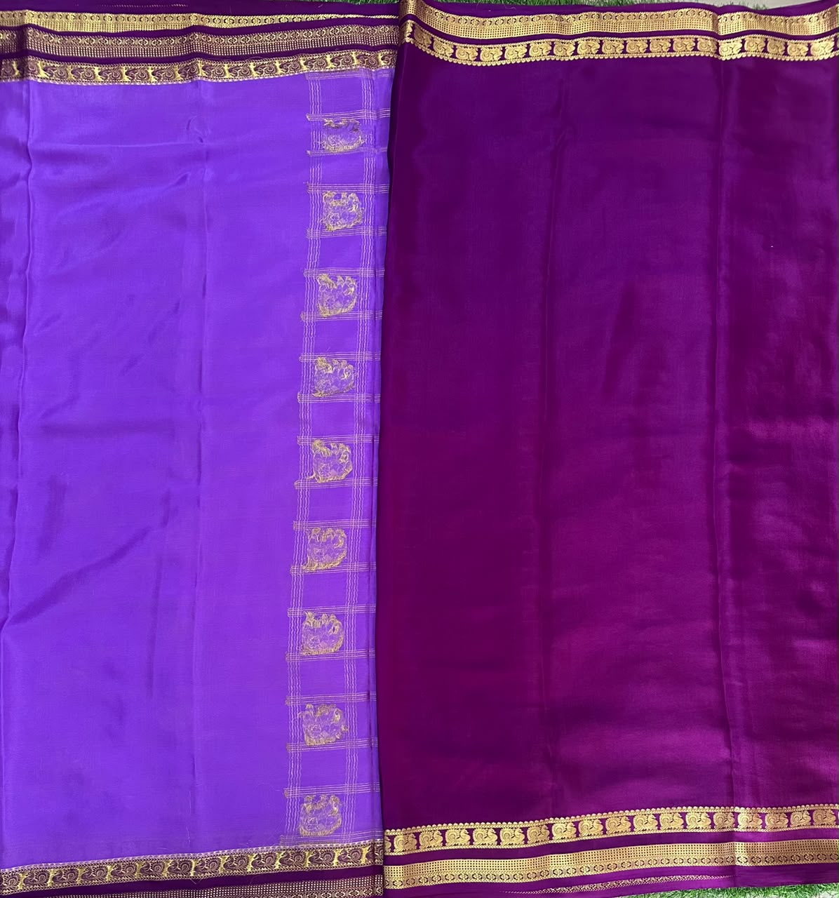Pure Mysore Silk Crepe Saree image 3