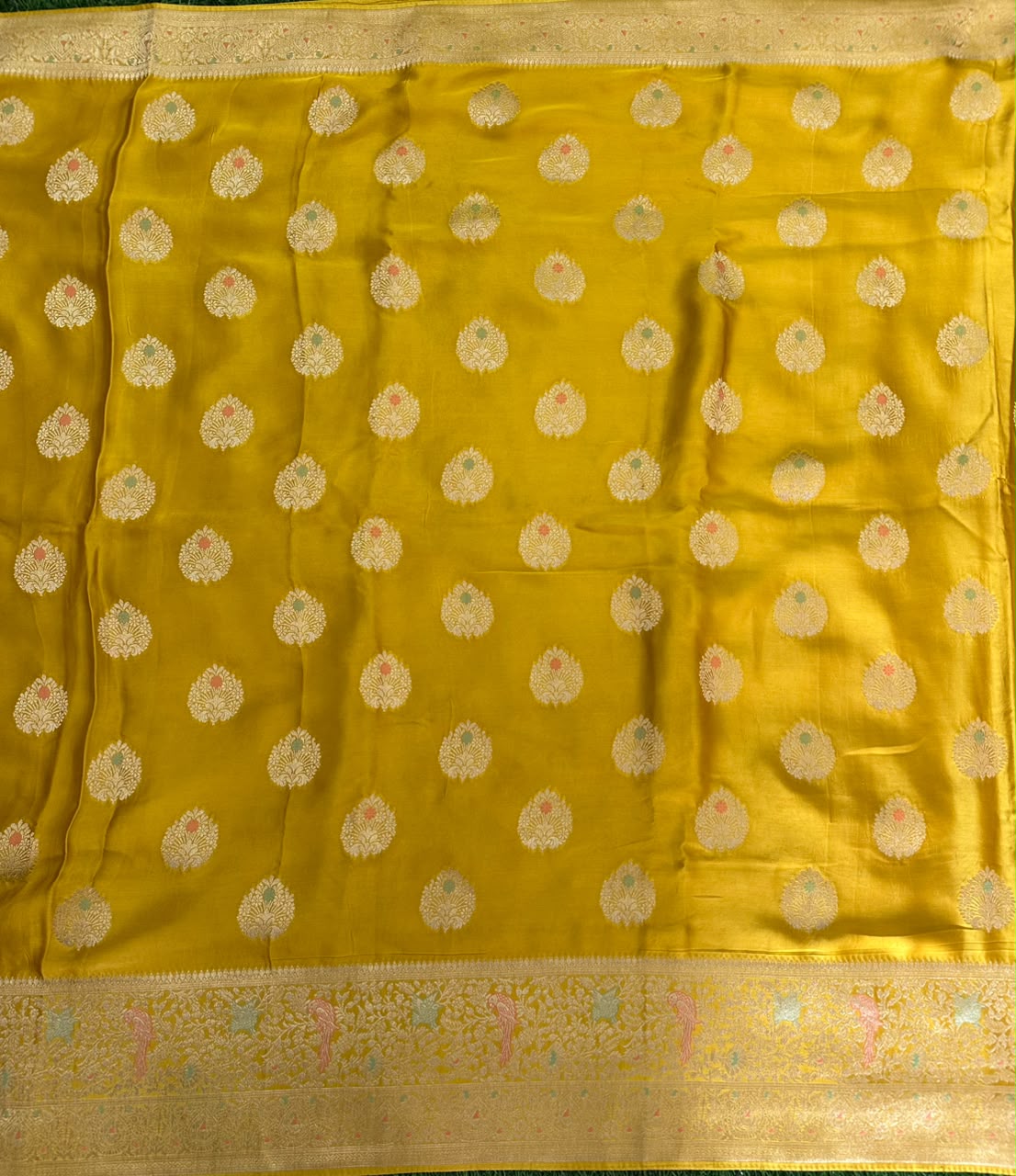Benaras Saree Satin Saree image 3