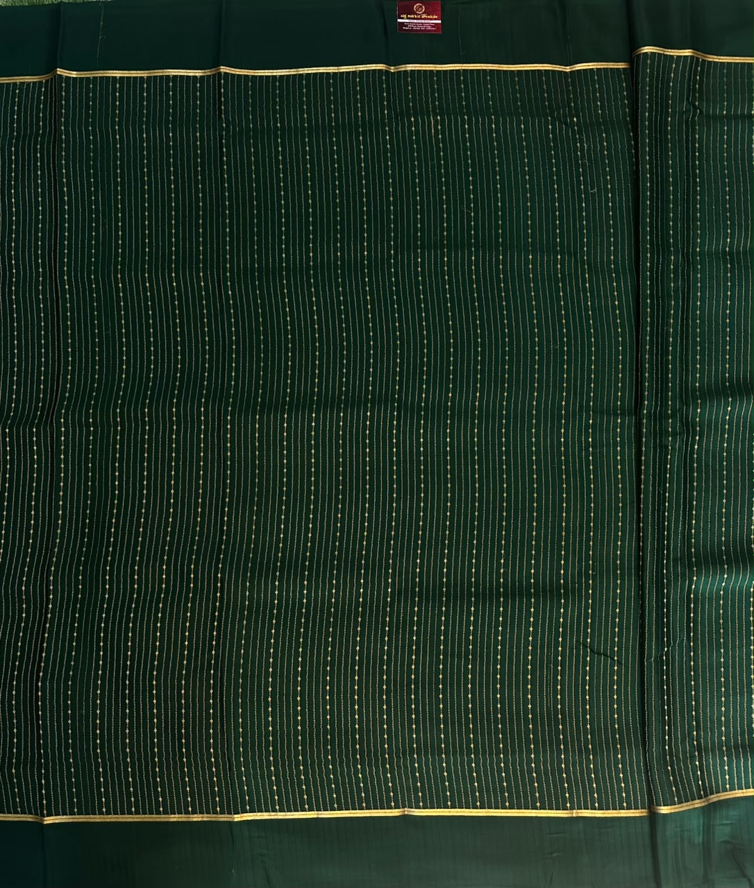 Pure Mysore Silk Crepe Saree image 4