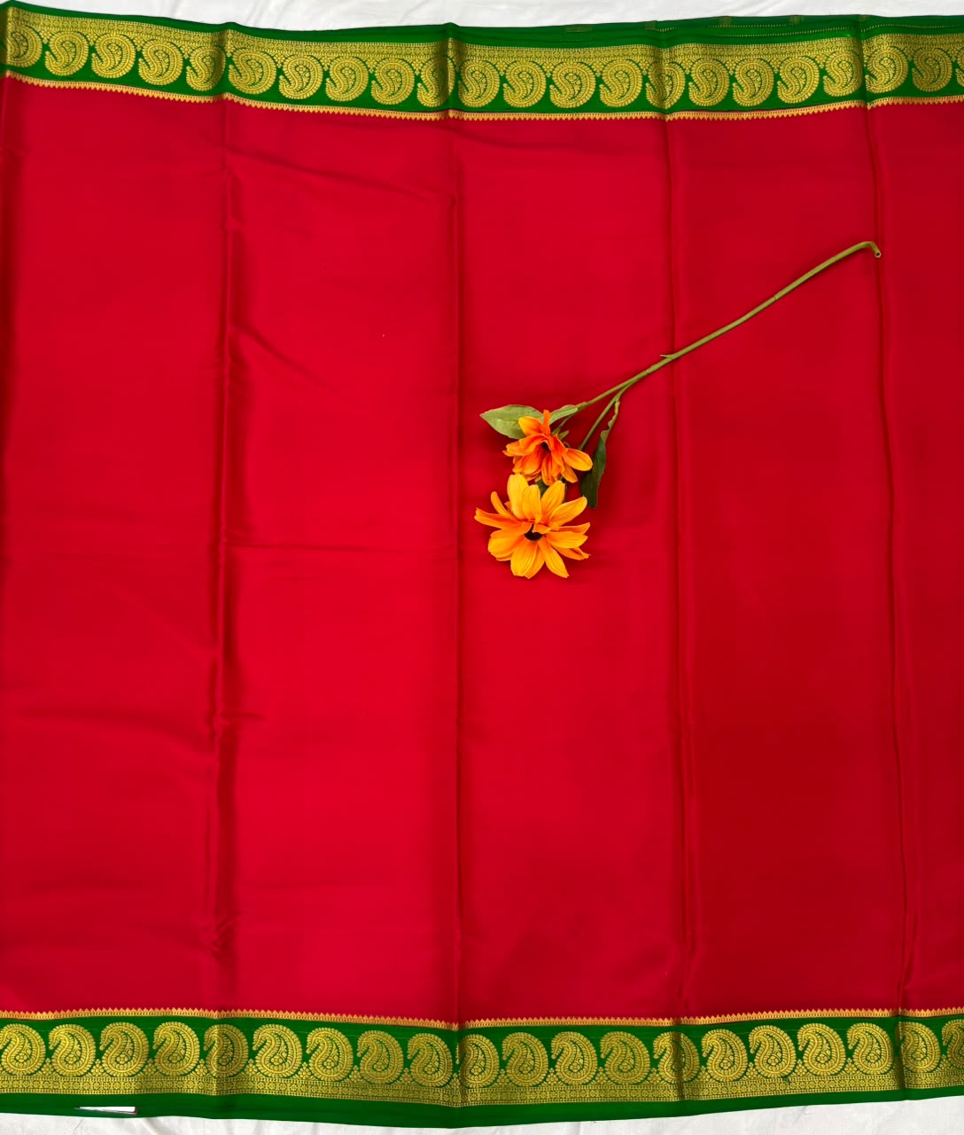 Pure Mysore Silk Crepe Saree image 3