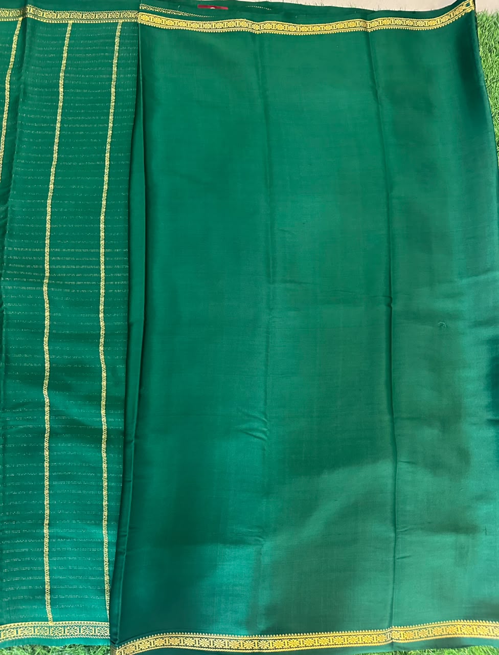 Pure Mysore Silk Crepe Saree image 4