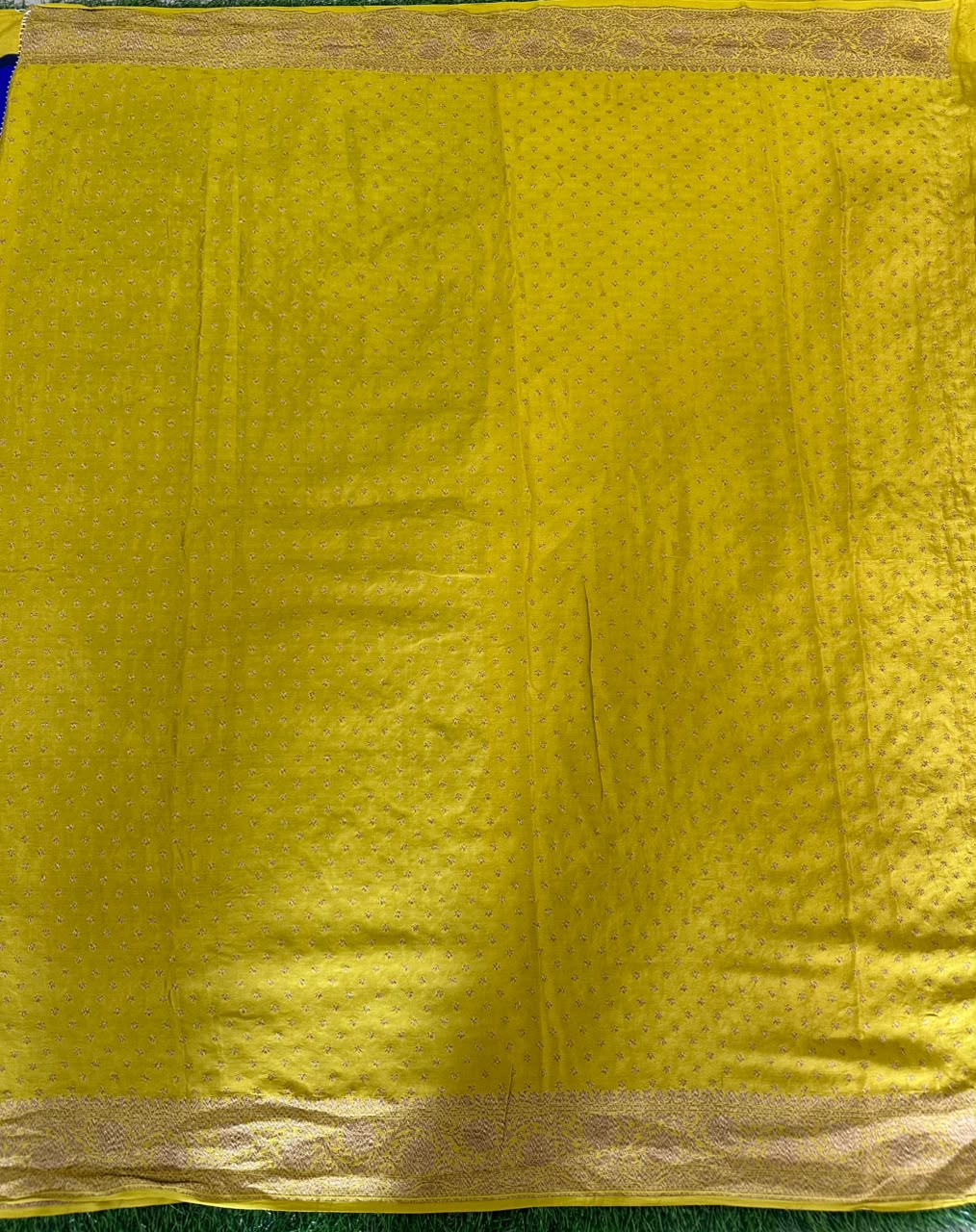 Pure Benaras Crepe Saree image 2