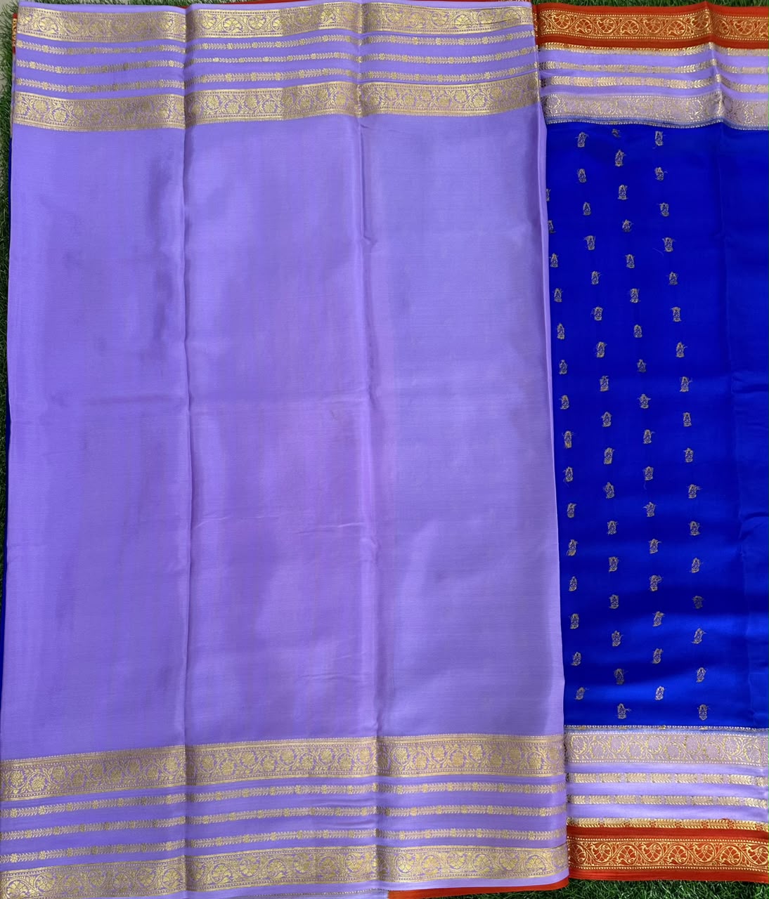 Pure Mysore Silk Crepe Saree image 3