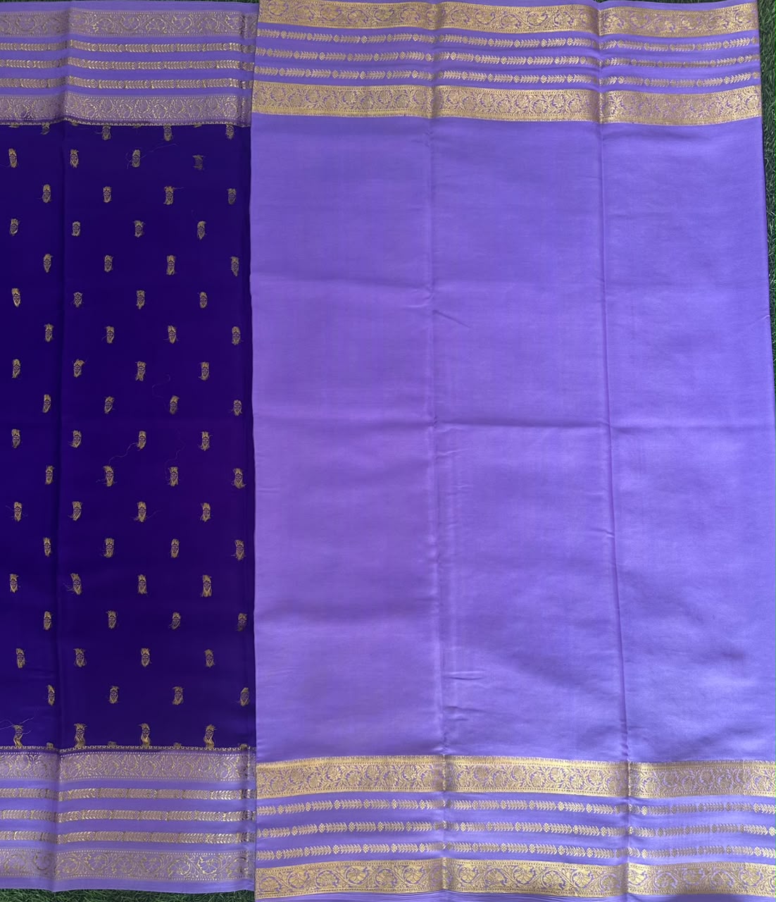 Pure Mysore Silk Crepe Saree image 3