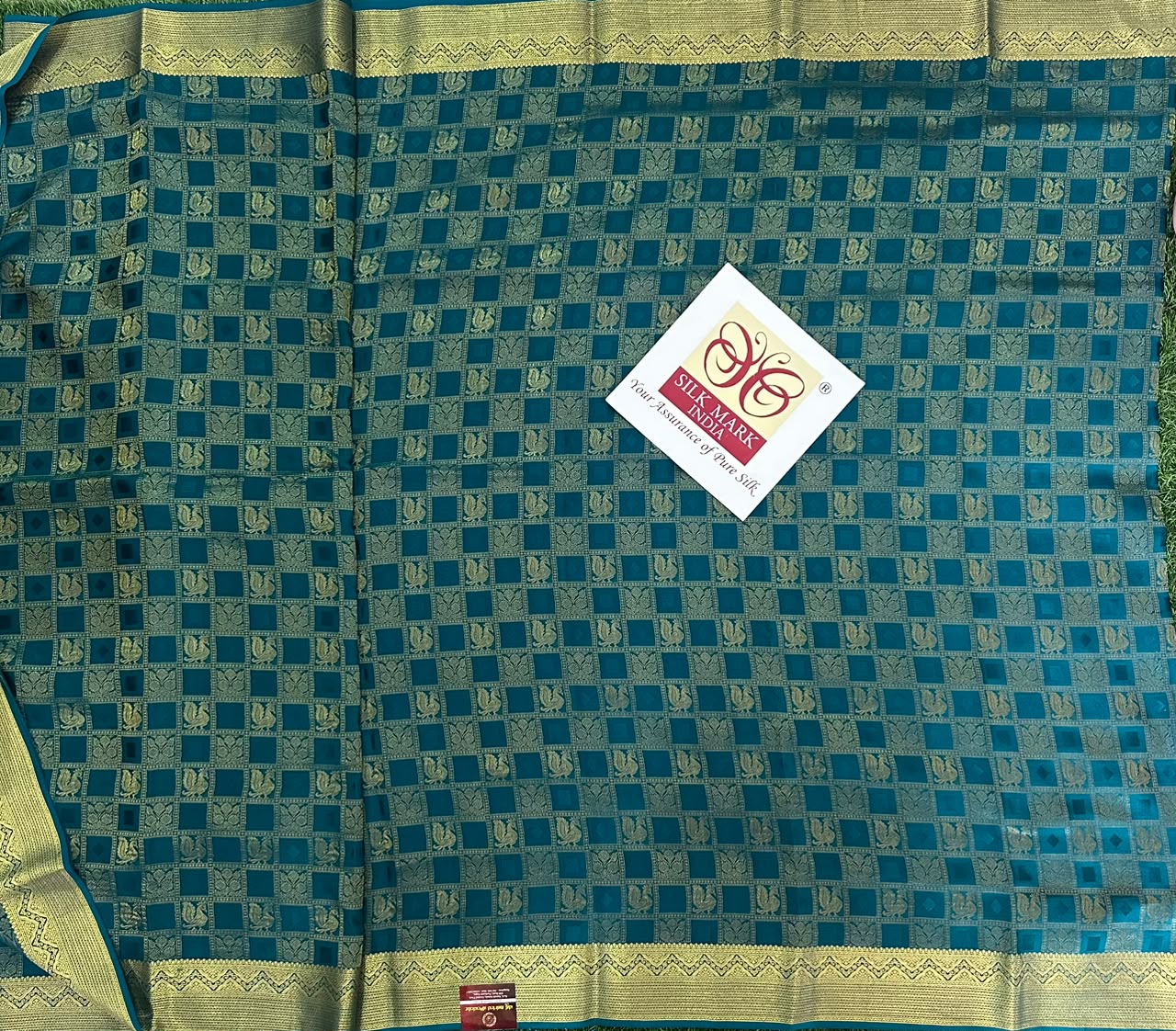 Pure Mysore Silk Crepe Saree image 4