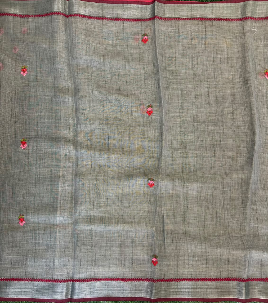 Cotton Linen  Sarees image 3
