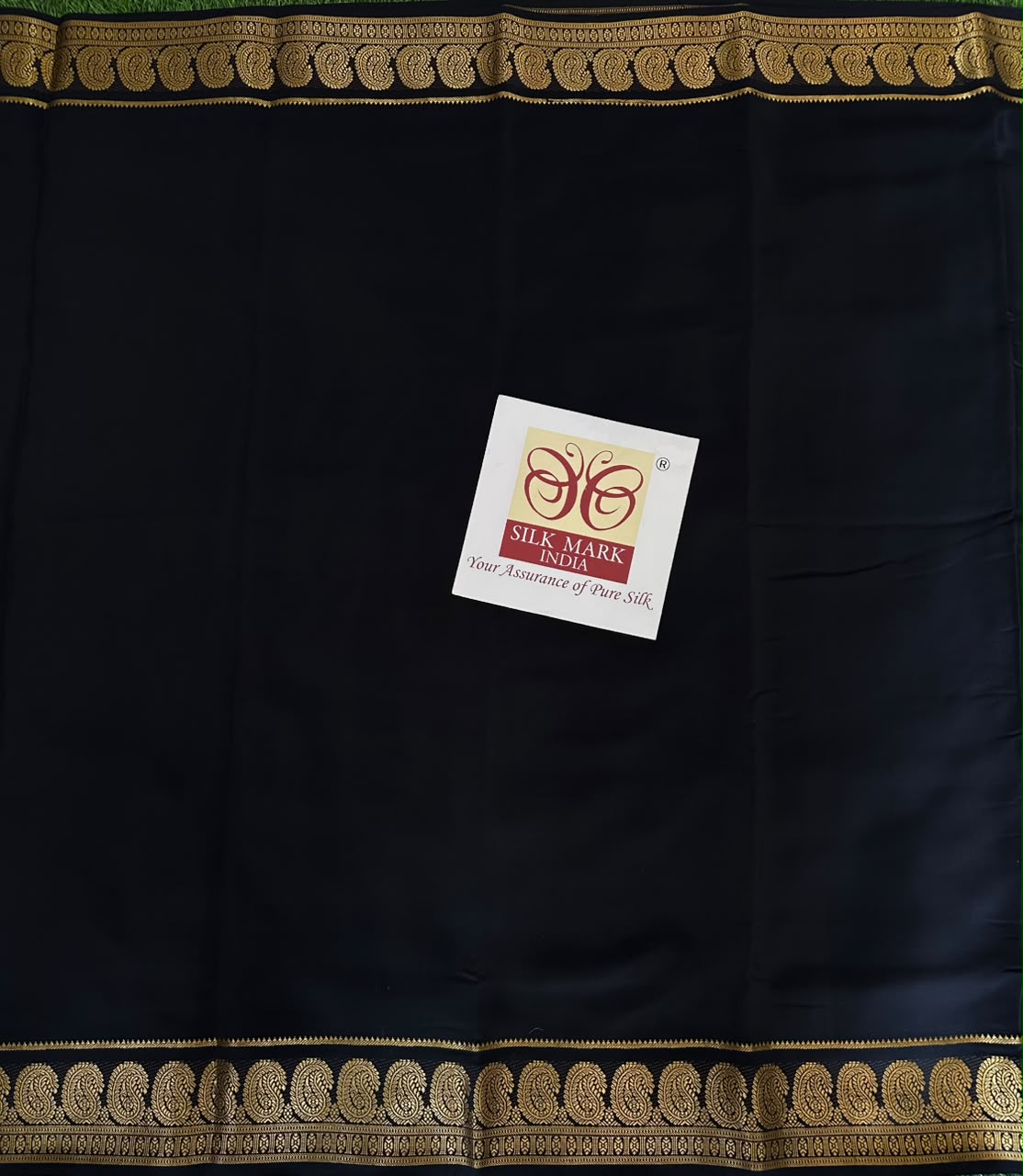 Pure Mysore Silk Crepe Saree image 3