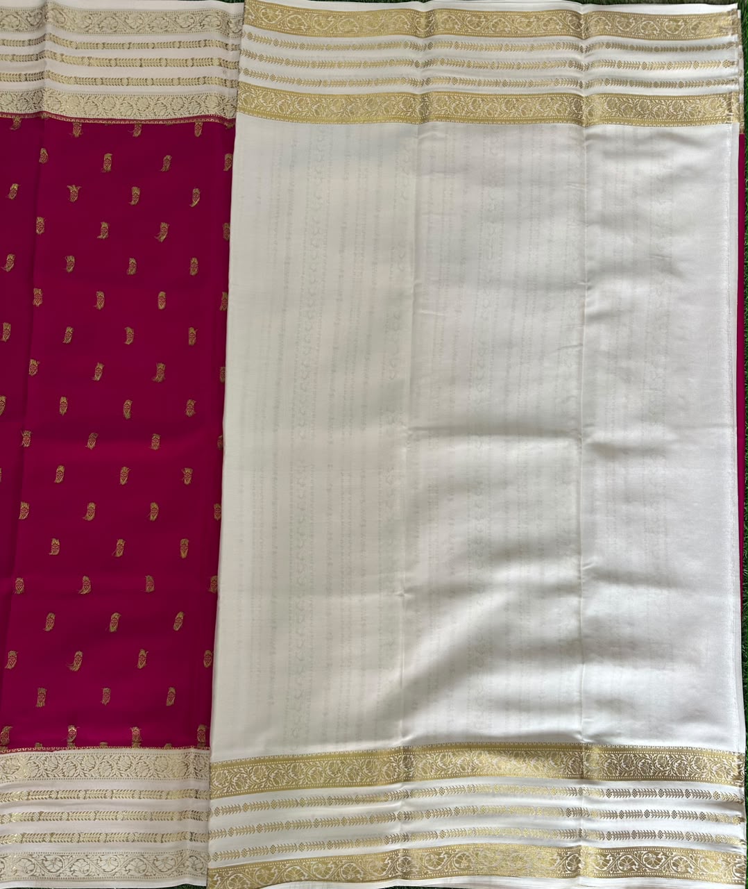 Pure Mysore Silk Crepe Saree image 3
