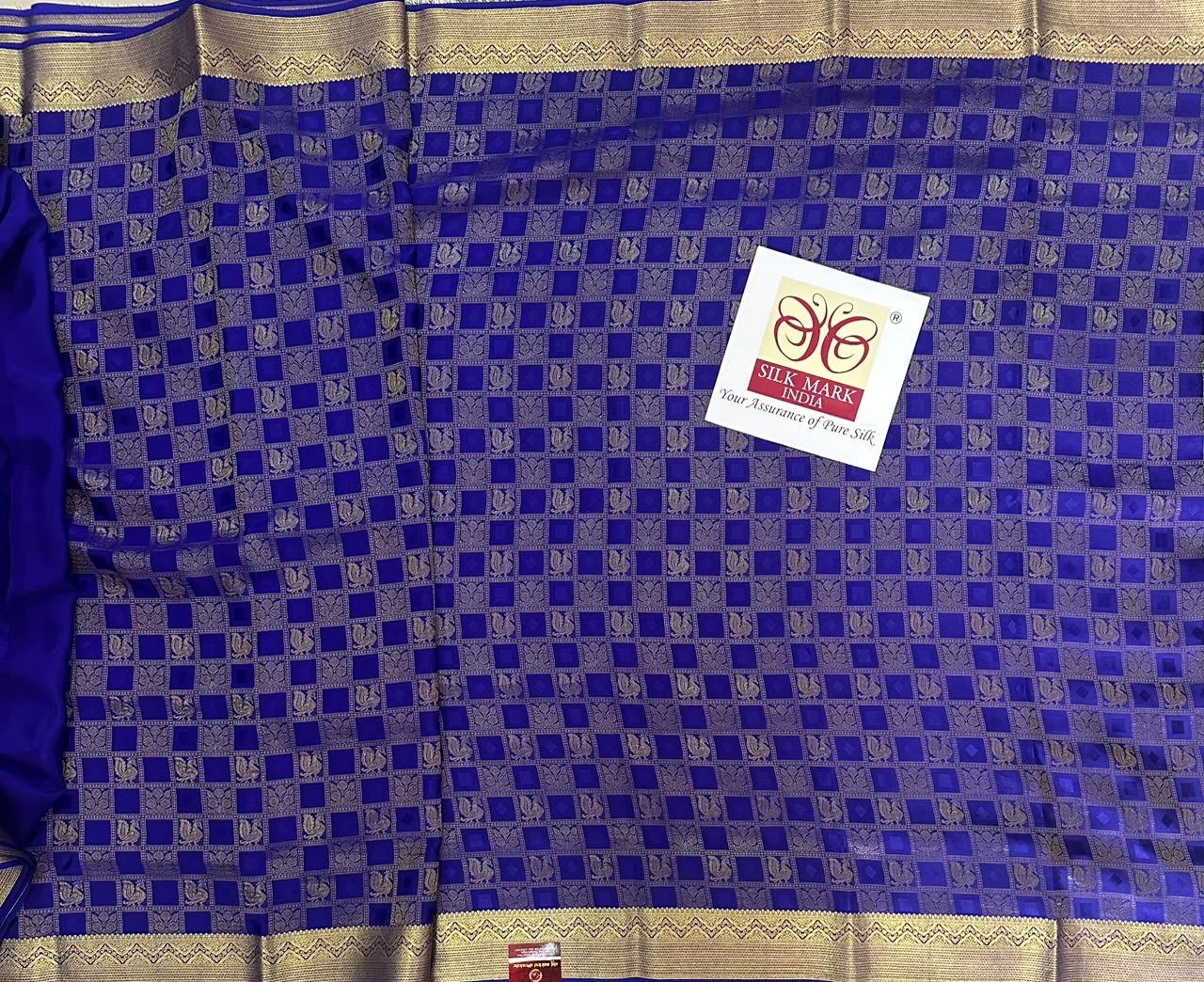 Pure Mysore Silk Crepe Saree image 4