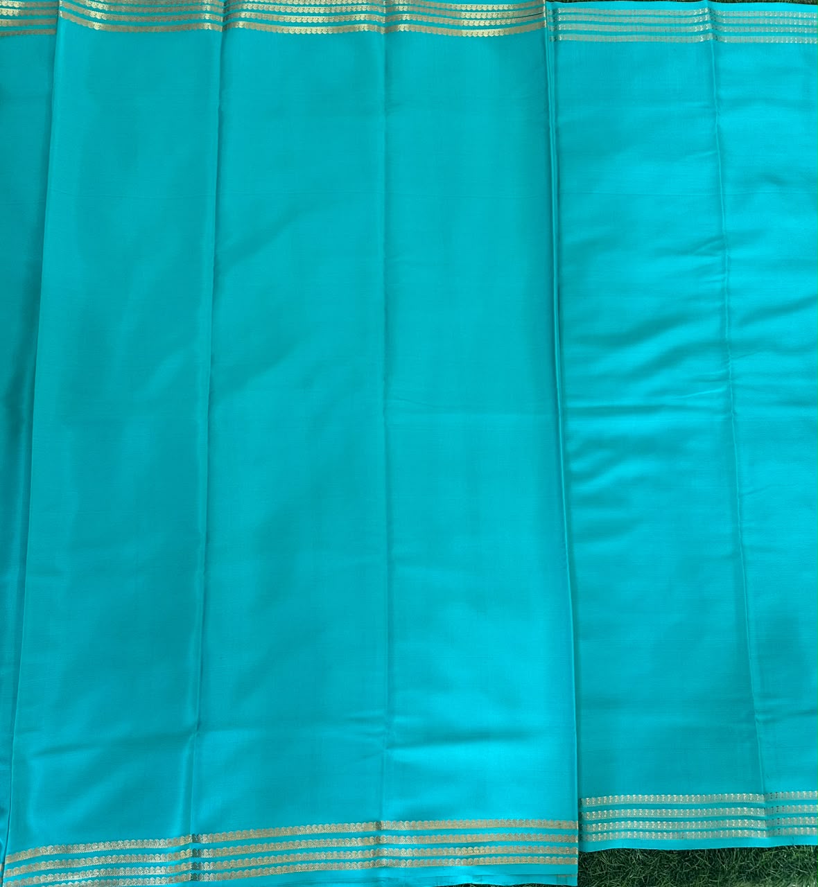 Pure Mysore Silk Crepe Saree image 4