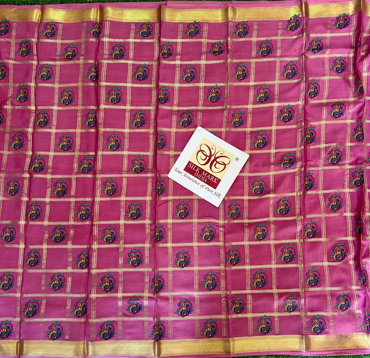 Pure Mysore Silk Crepe Saree image 3