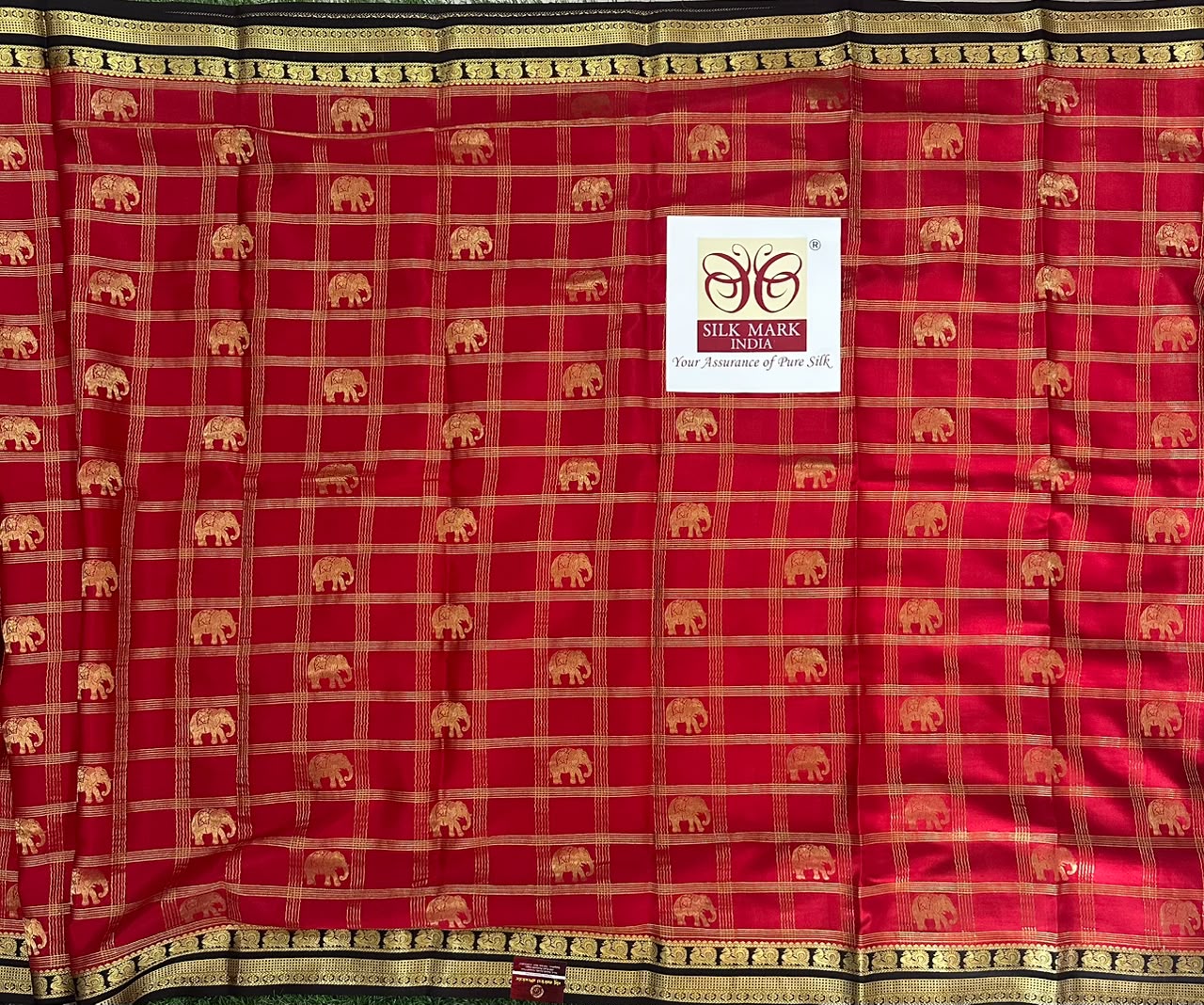 Pure Mysore Silk Crepe Saree image 4