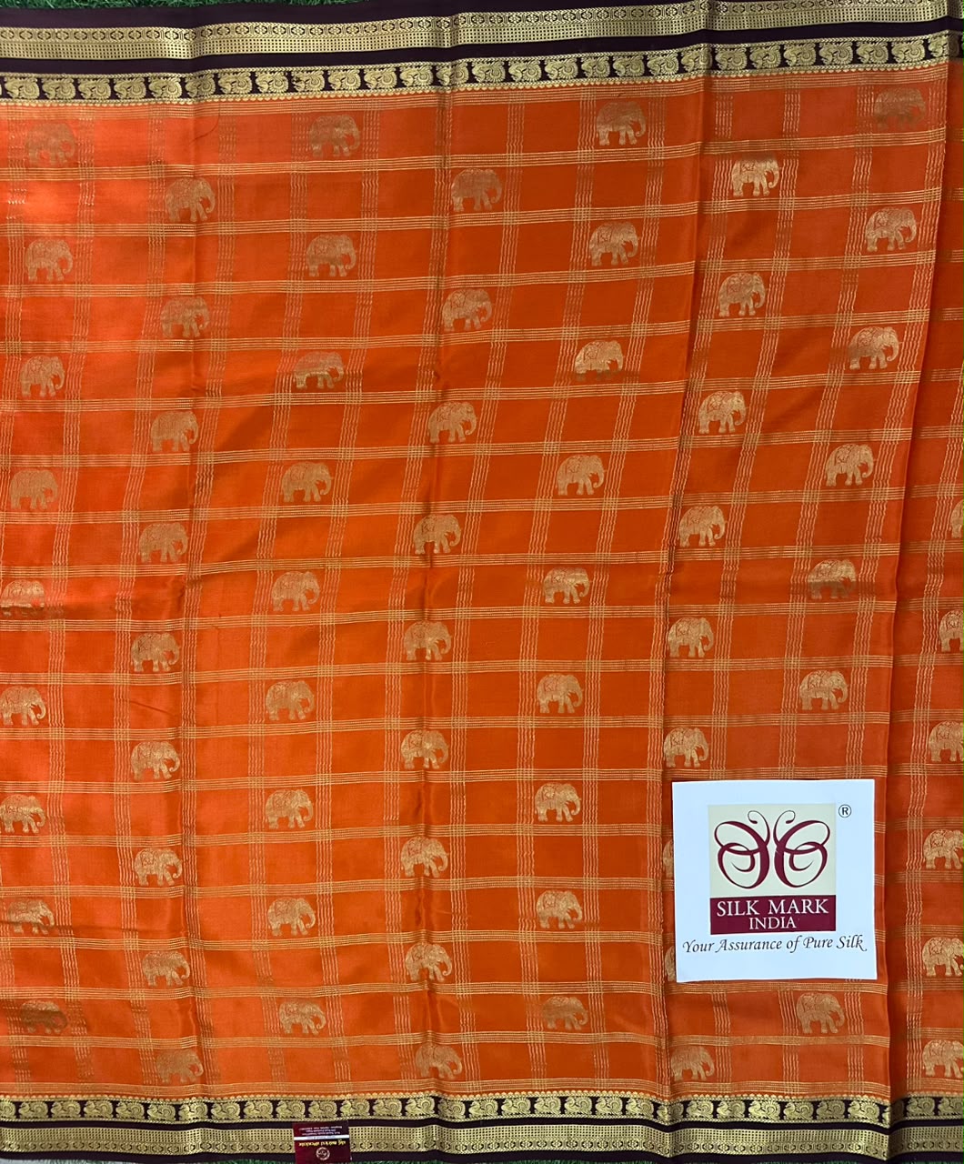 Pure Mysore Silk Crepe Saree image 4