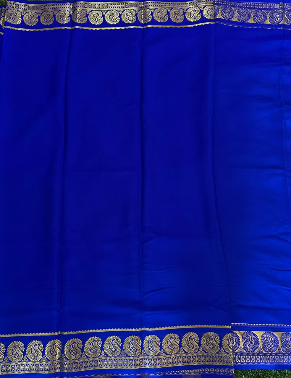 Pure Mysore Silk Crepe Saree image 4