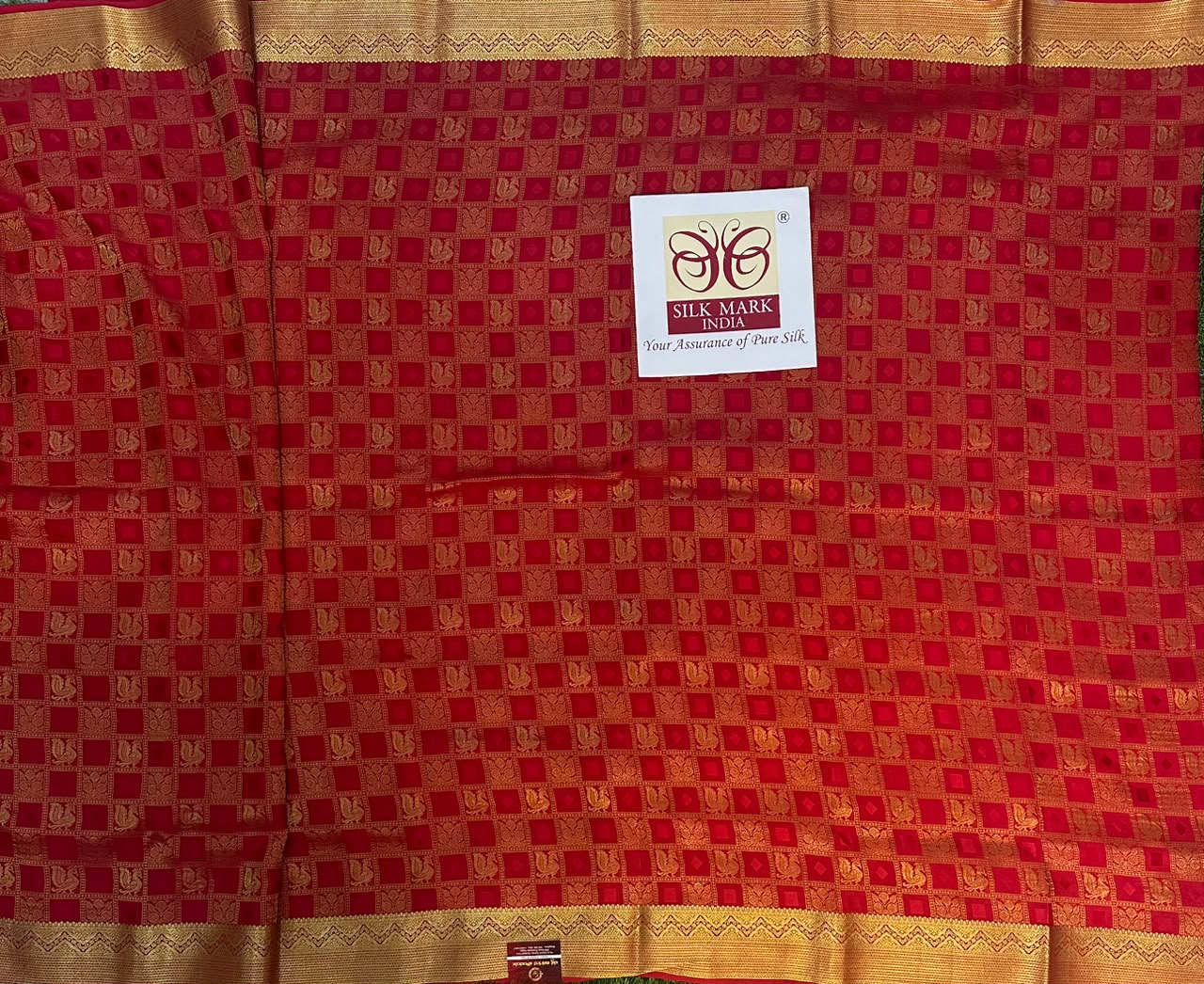 Pure Mysore Silk Crepe Saree image 4