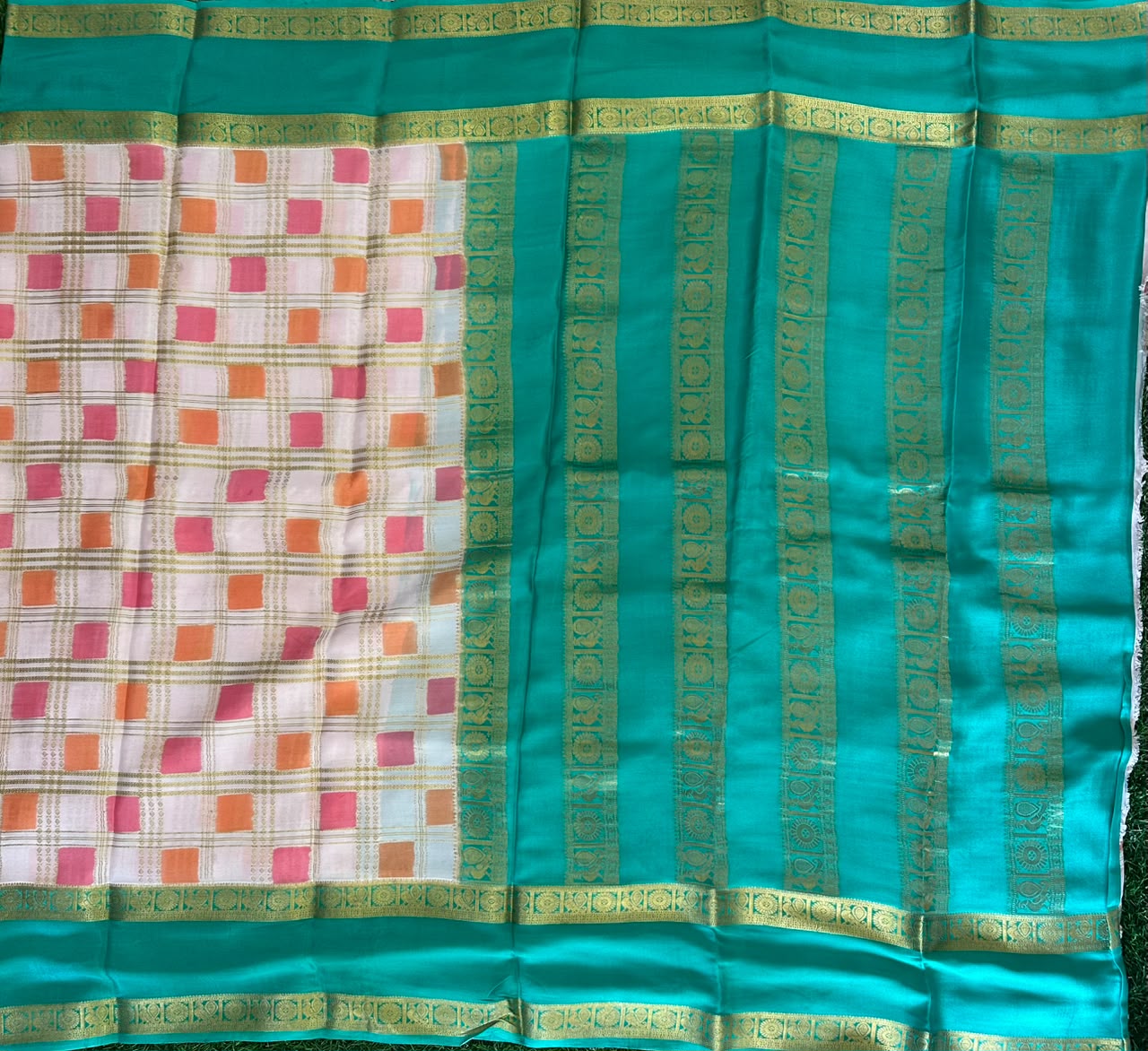 Pure Mysore Silk Crepe Saree image 2