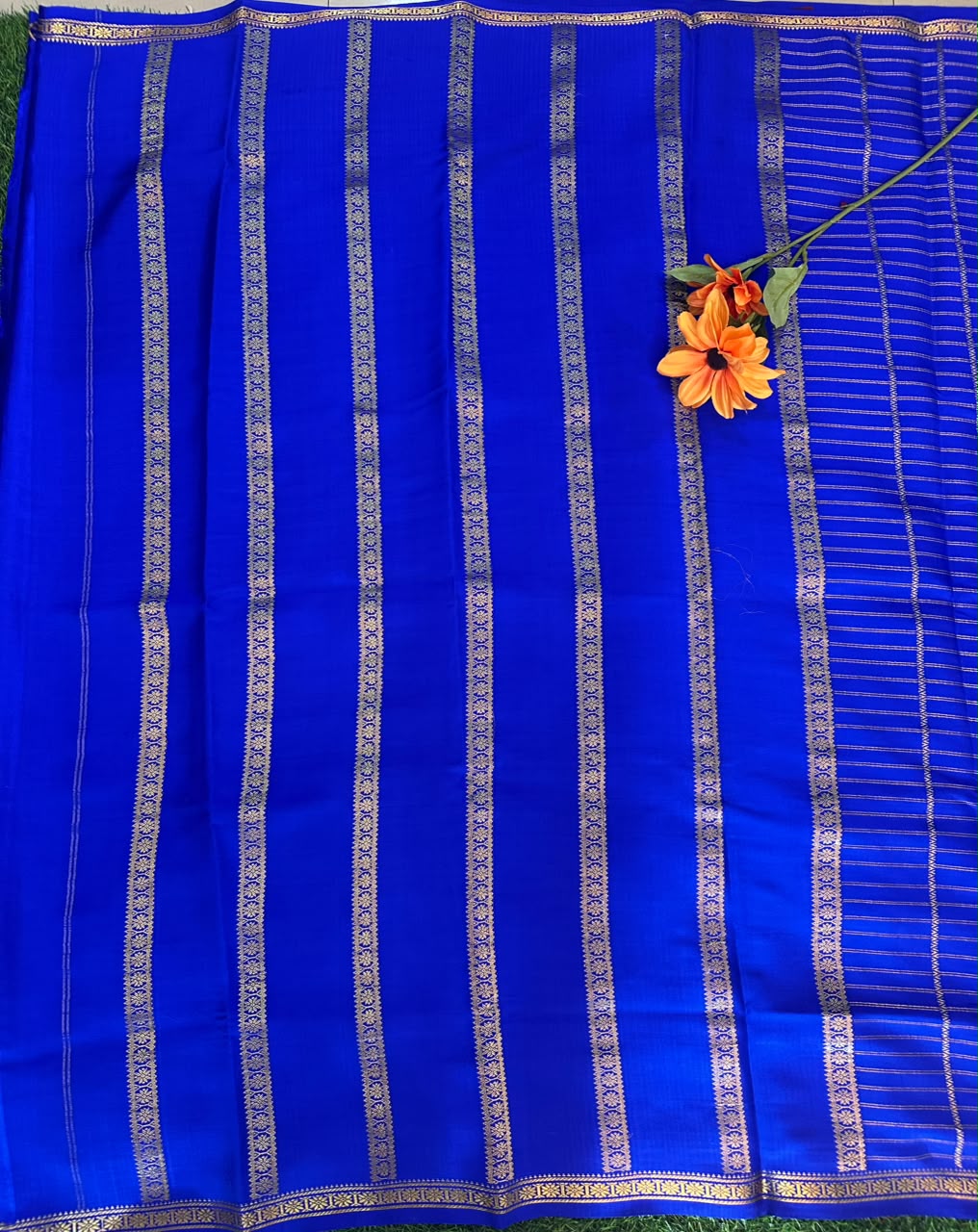Pure Mysore Silk Crepe Saree image 2