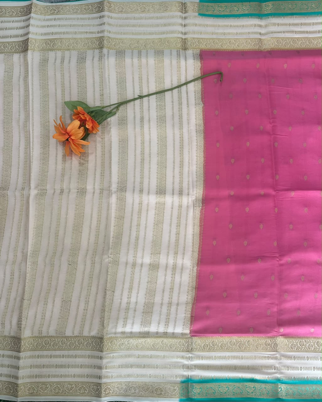 Pure Mysore Silk Crepe Saree image 2
