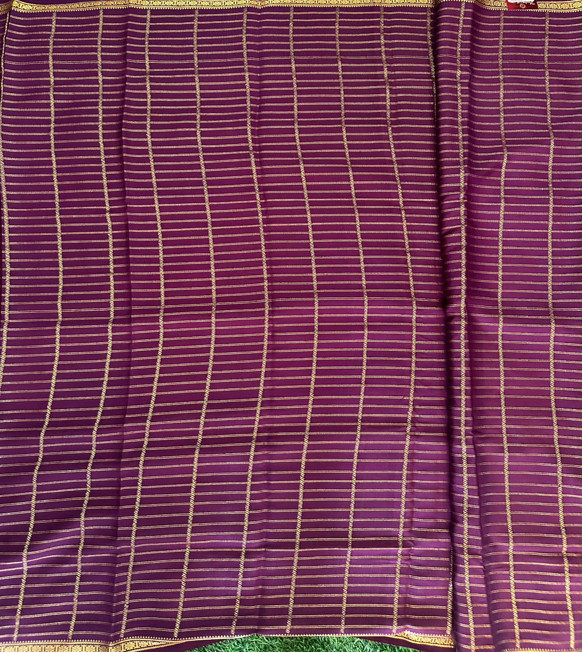 Pure Mysore Silk Crepe Saree image 4