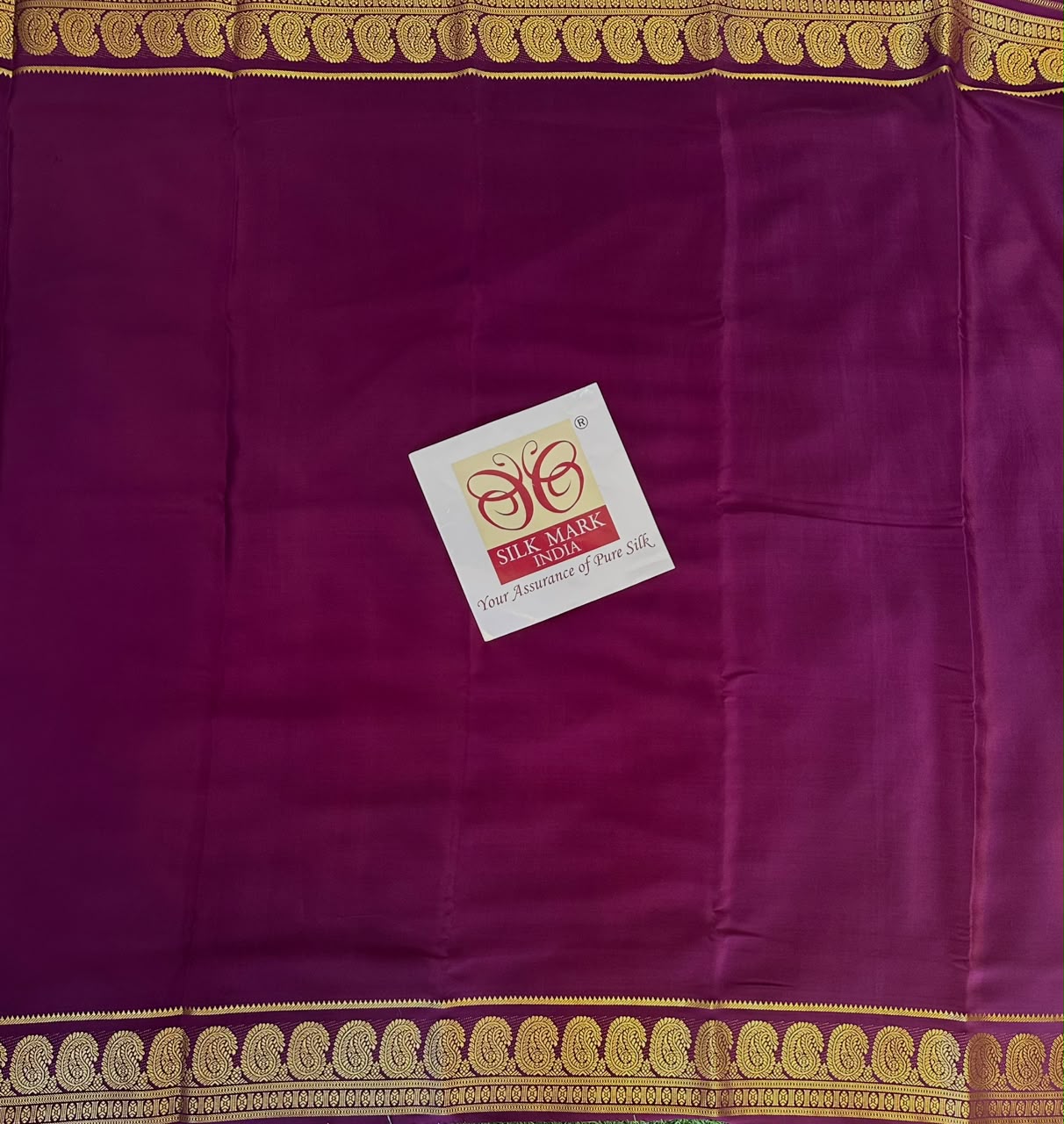 Pure Mysore Silk Crepe Saree image 3