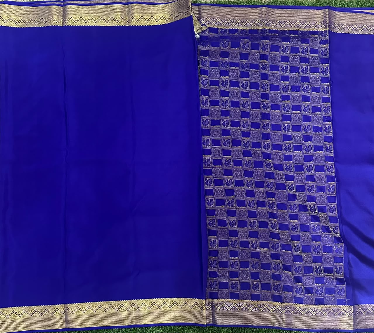 Pure Mysore Silk Crepe Saree image 3