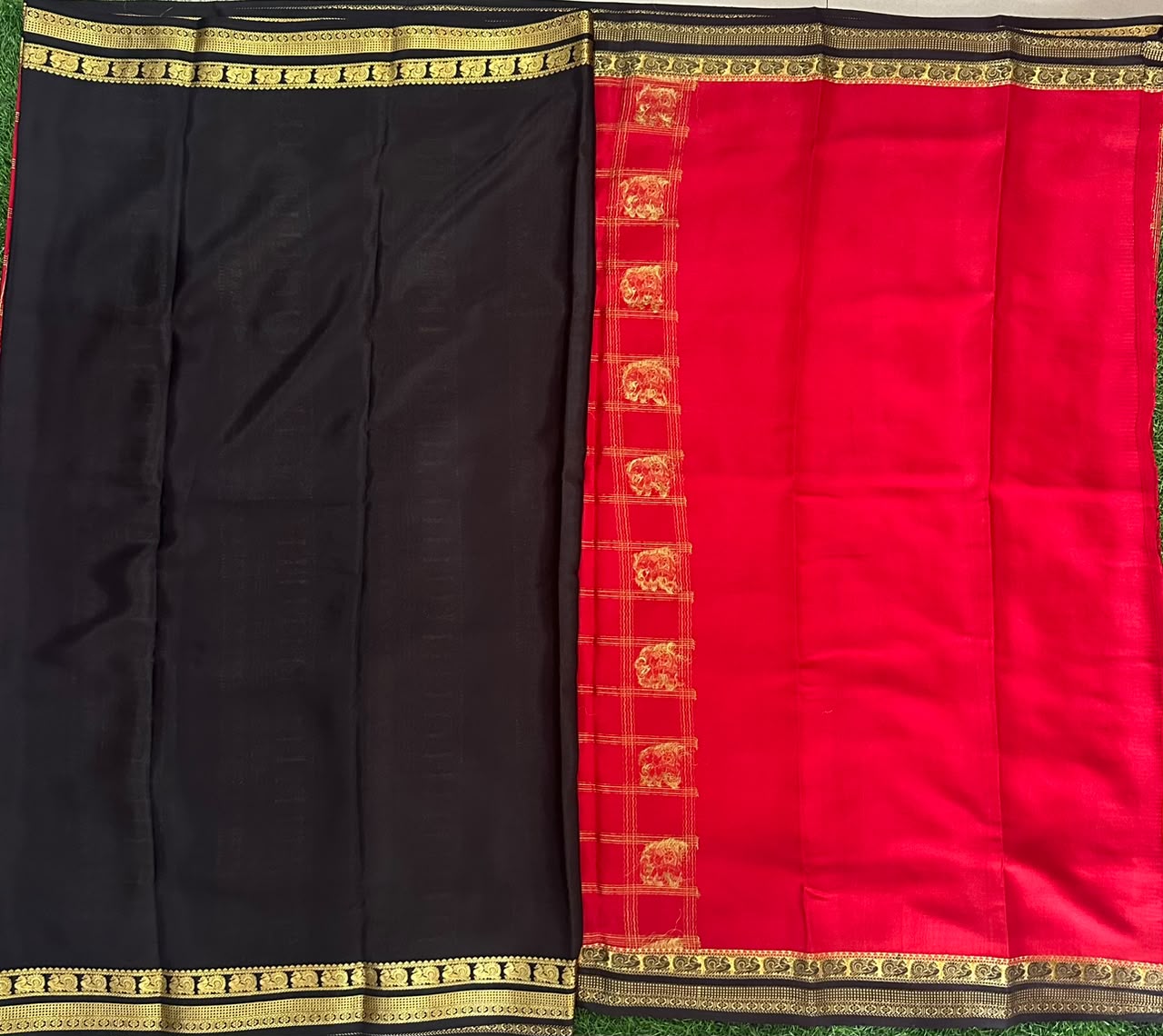 Pure Mysore Silk Crepe Saree image 3
