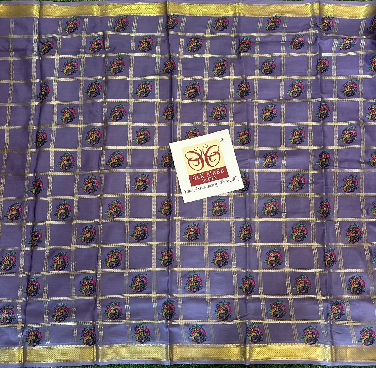 Pure Mysore Silk Crepe Saree image 3