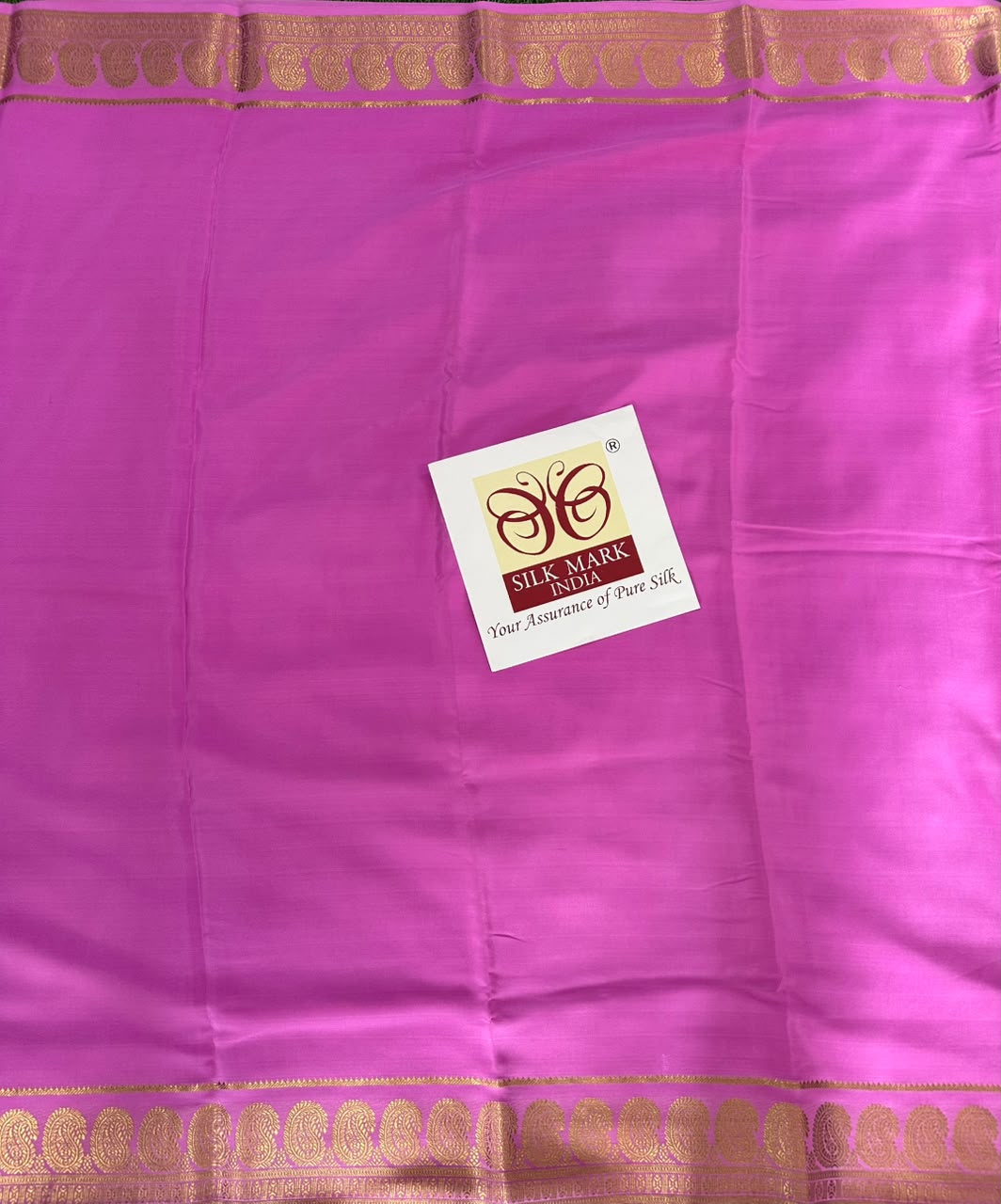 Pure Mysore Silk Crepe Saree image 3