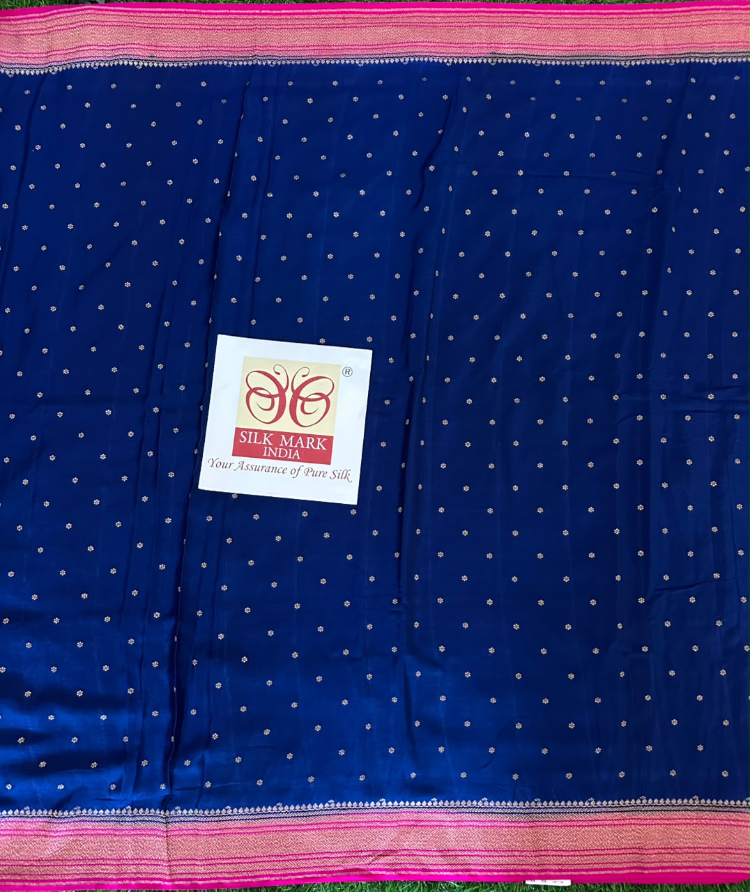 Pure Benaras Crepe Saree image 3