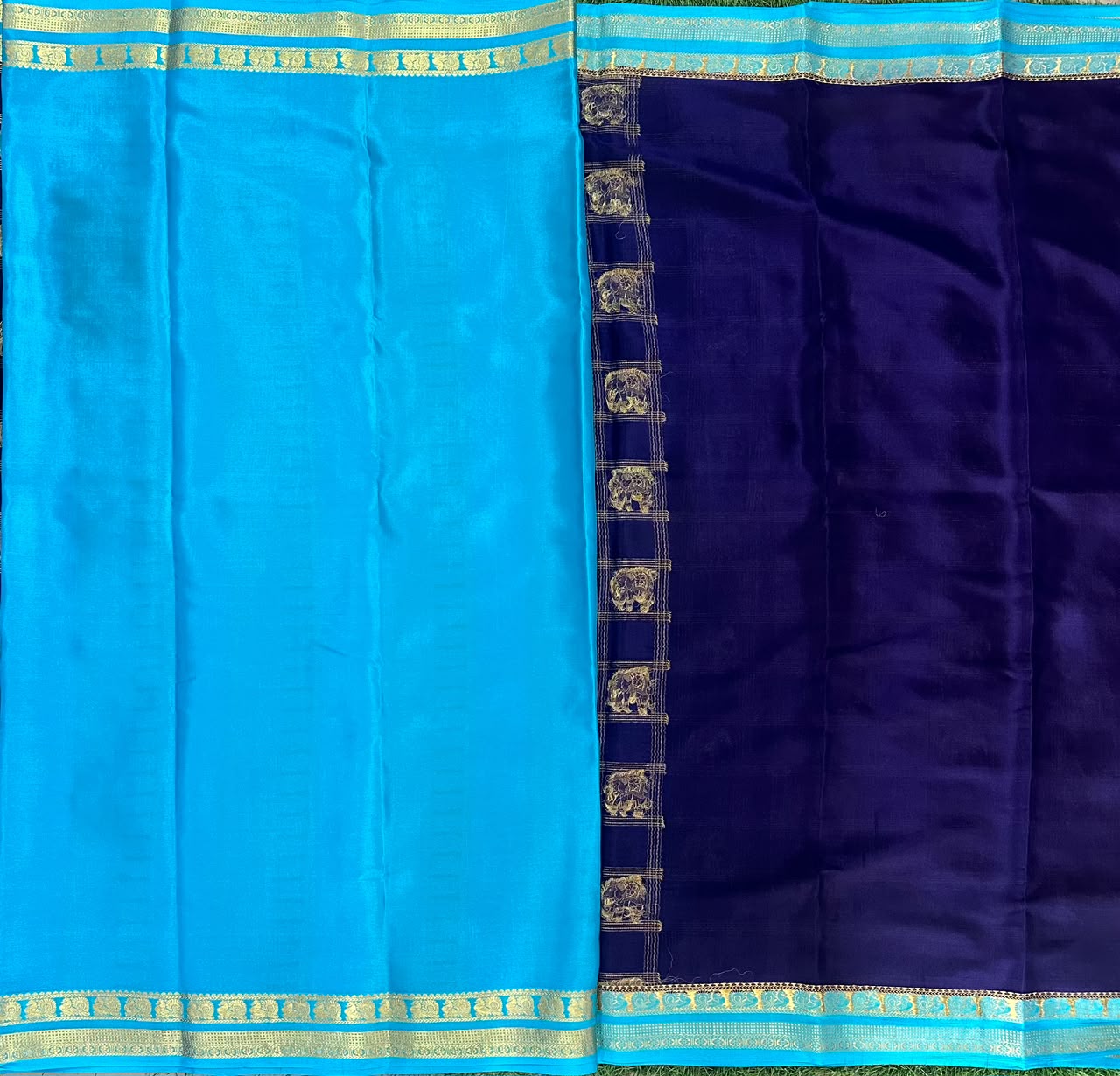 Pure Mysore Silk Crepe Saree image 3