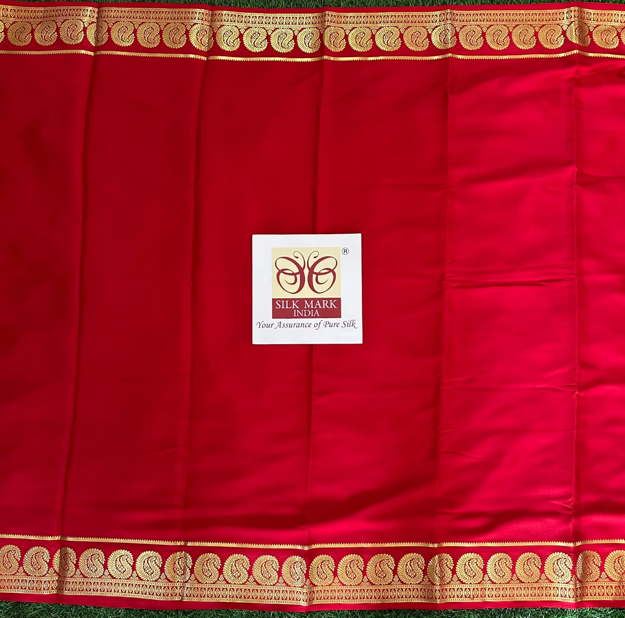 Pure Mysore Silk Crepe Saree image 3
