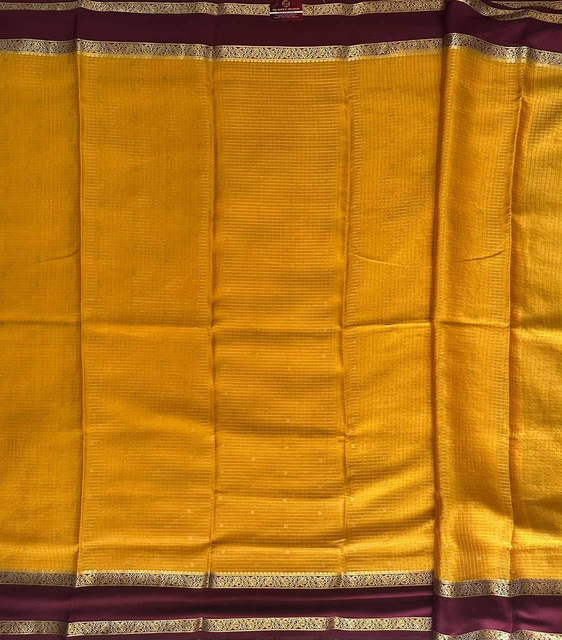 Pure Mysore Silk Crepe Saree image 4