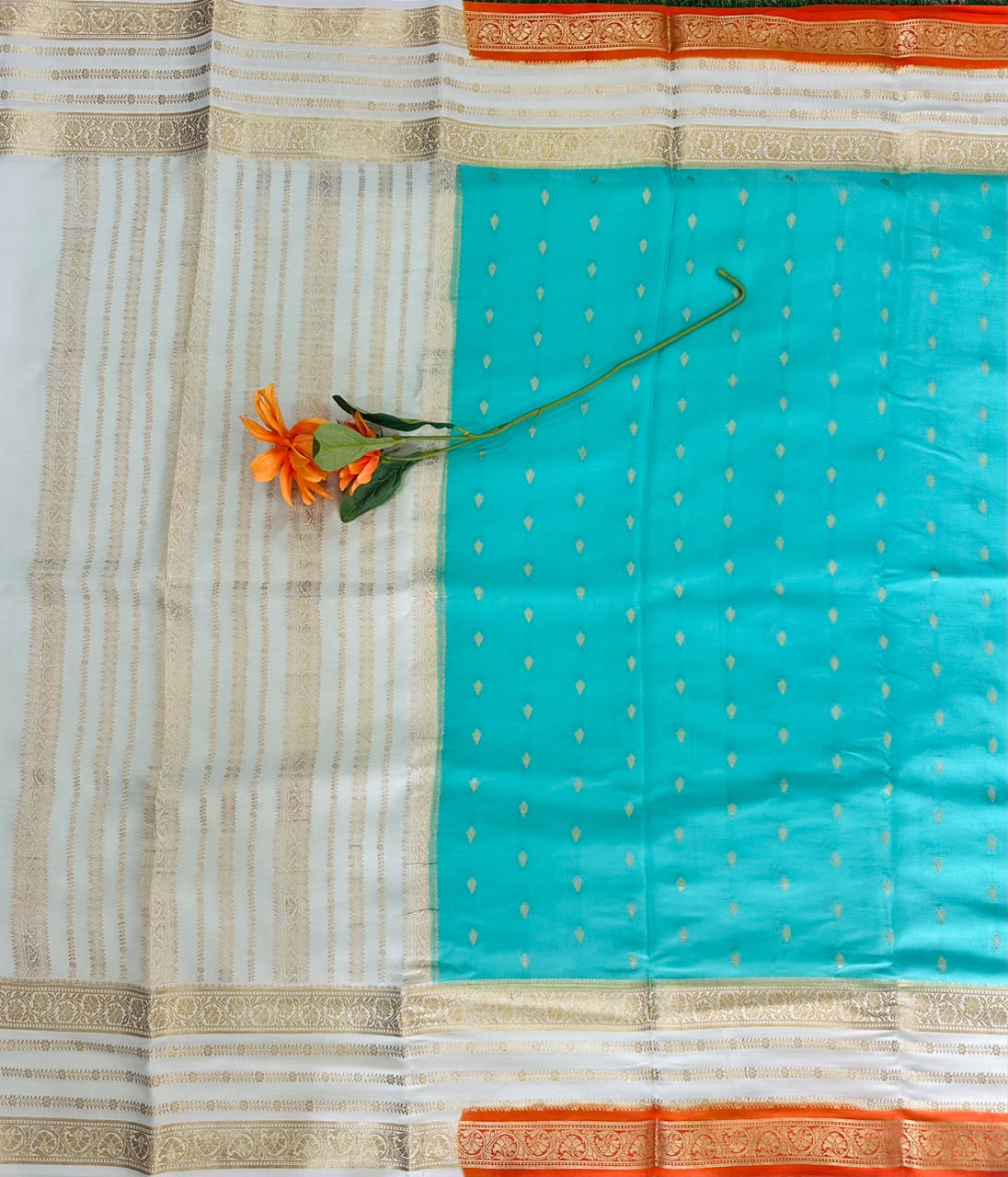 Pure Mysore Silk Crepe Saree image 2