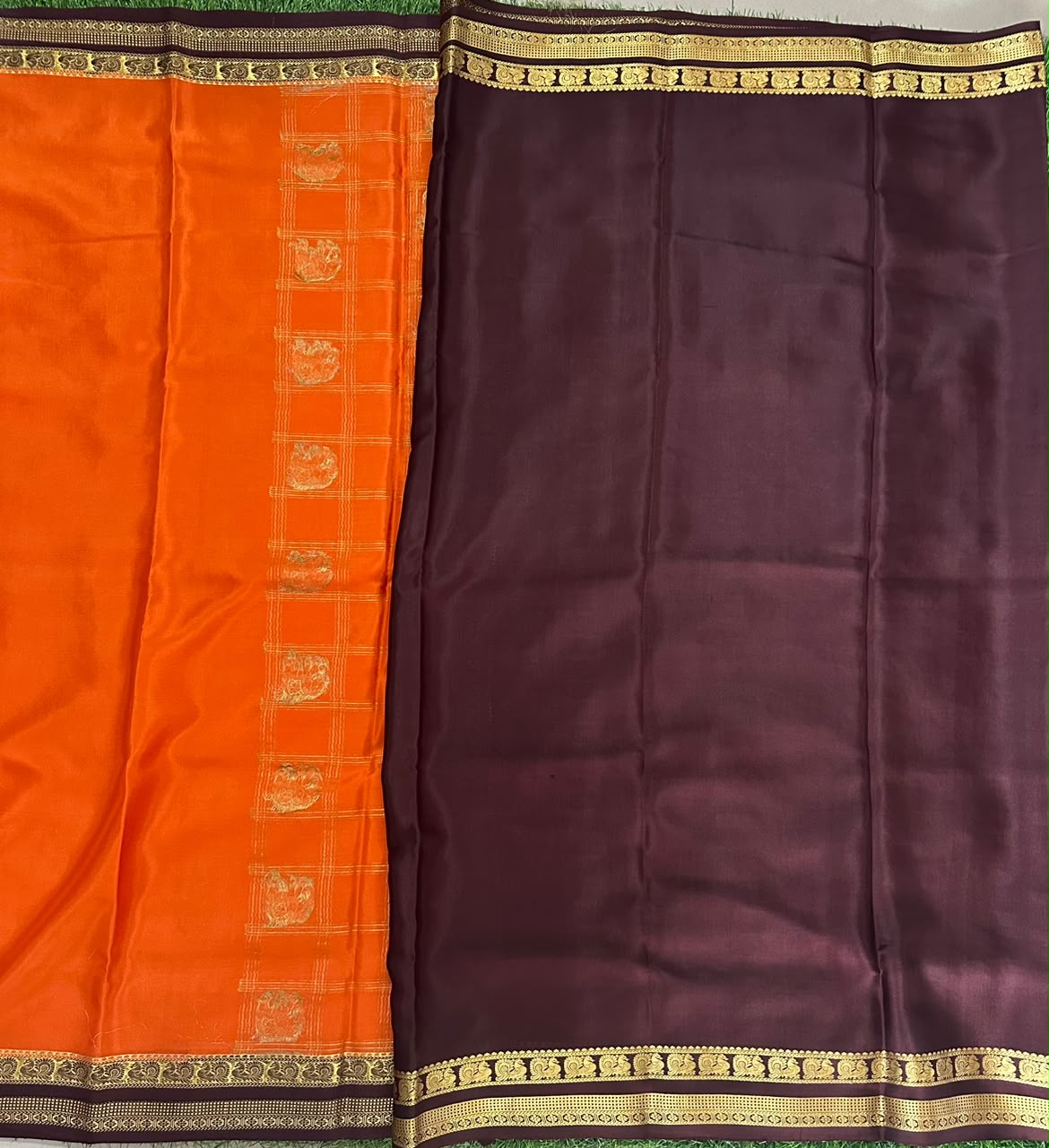Pure Mysore Silk Crepe Saree image 3