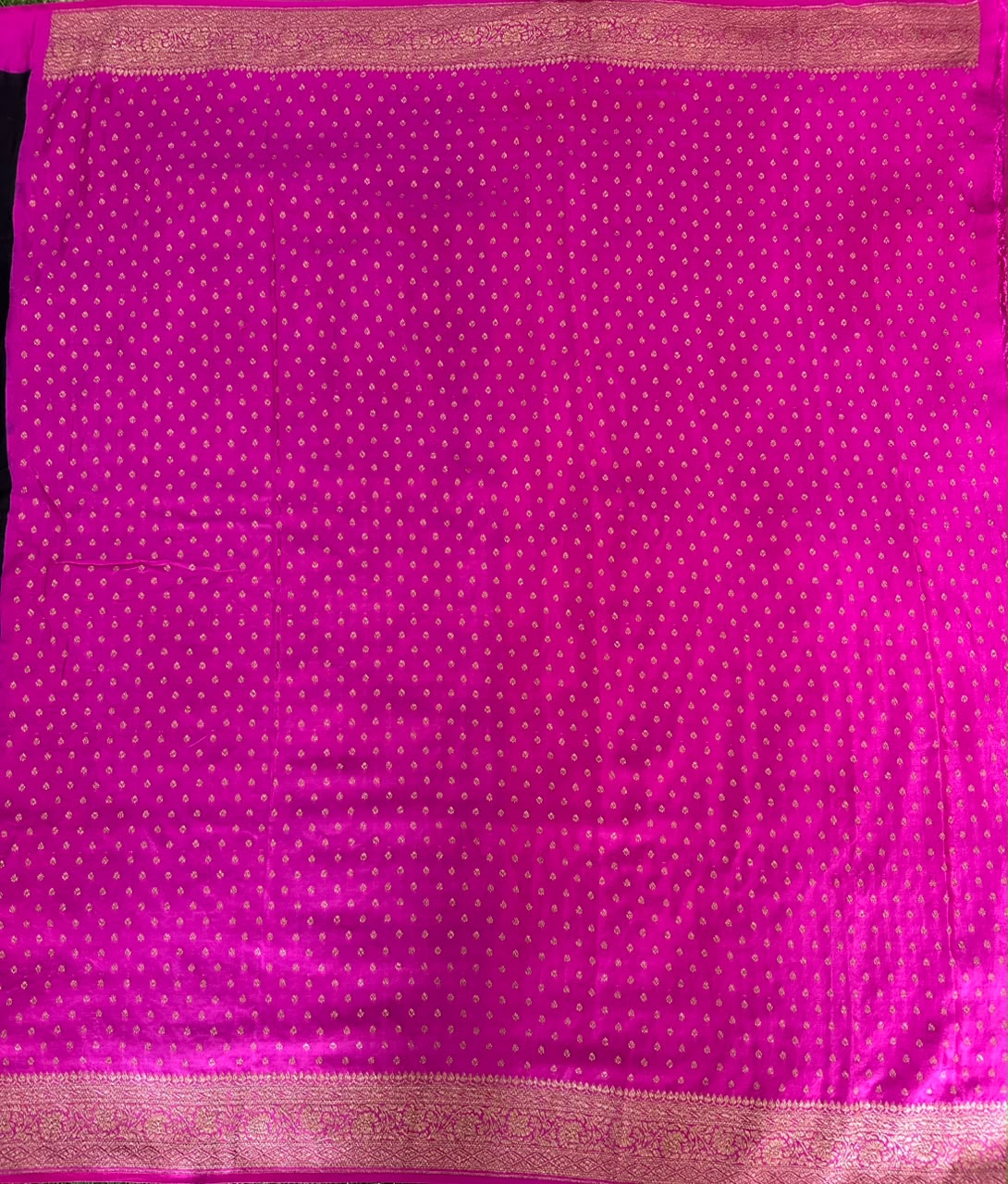 Pure Banaras Crepe Saree image 2