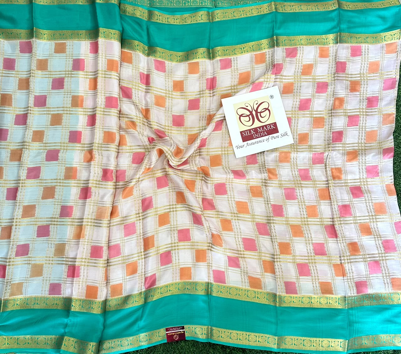 Pure Mysore Silk Crepe Saree image 4