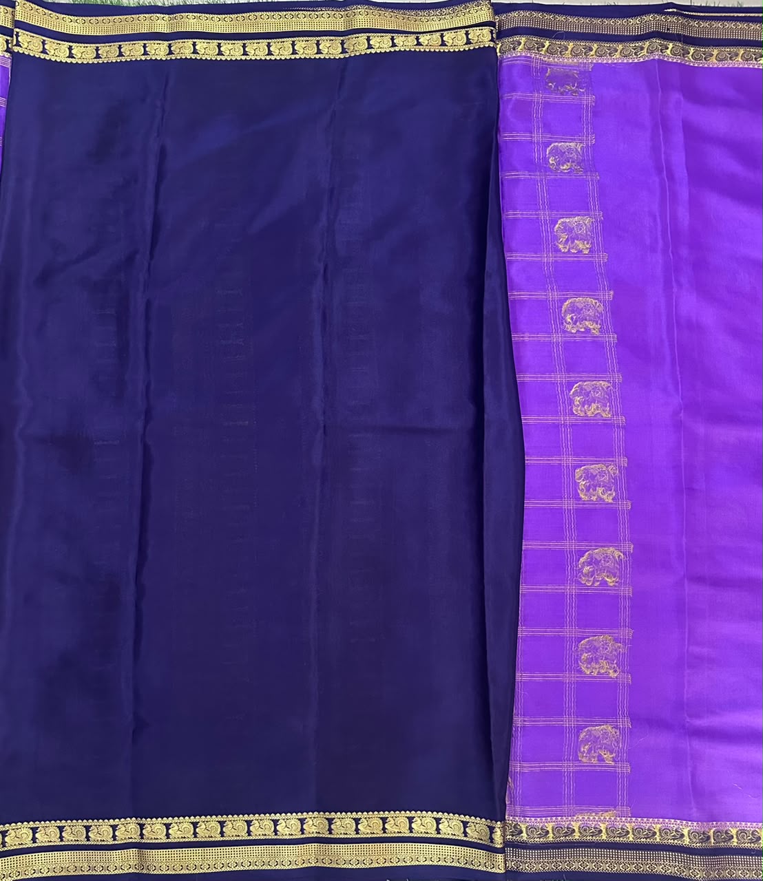 Pure Mysore Silk Crepe Saree image 3